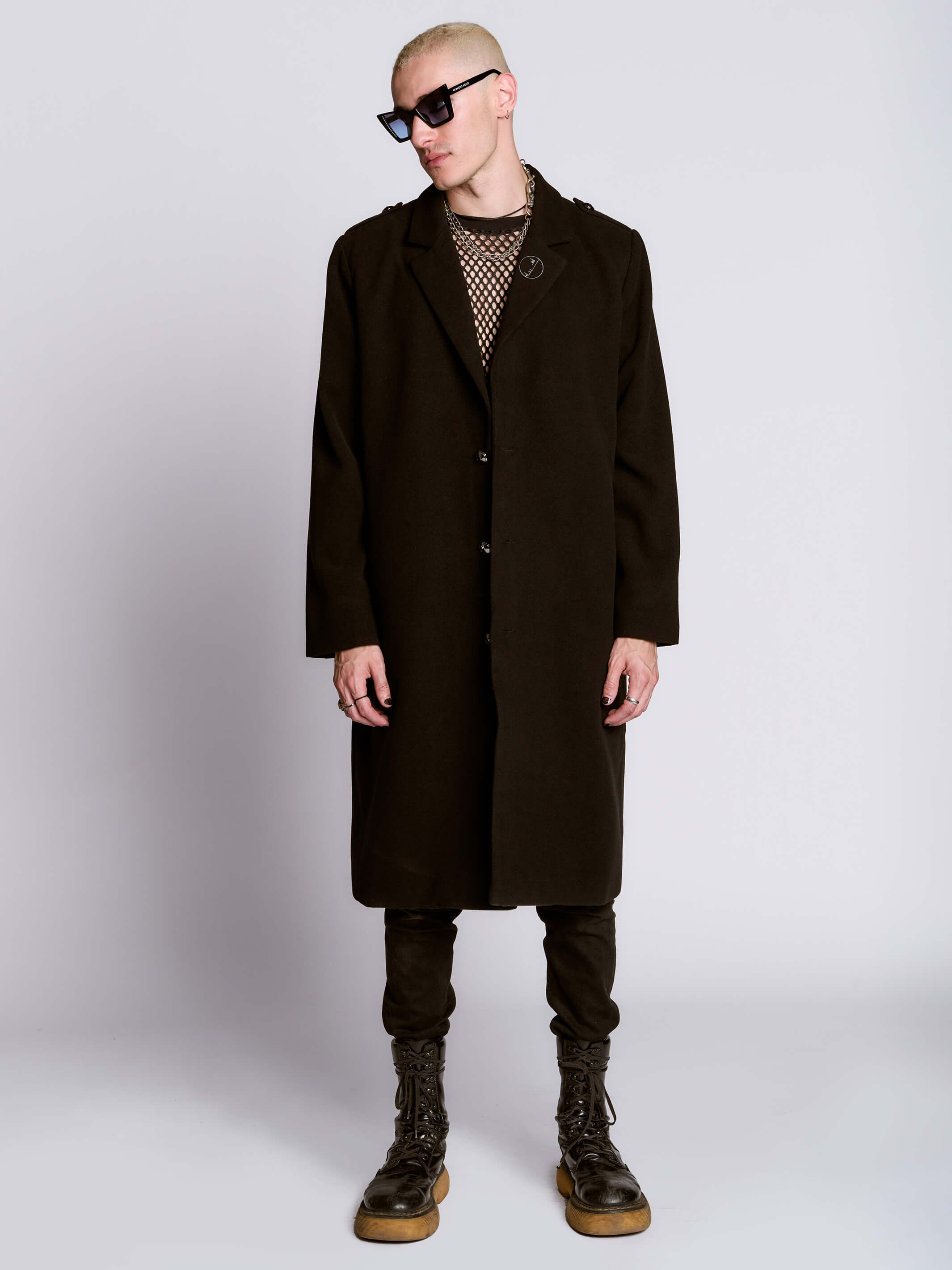 Bauhaus Silent Hedges Overcoat – Midnight Hour