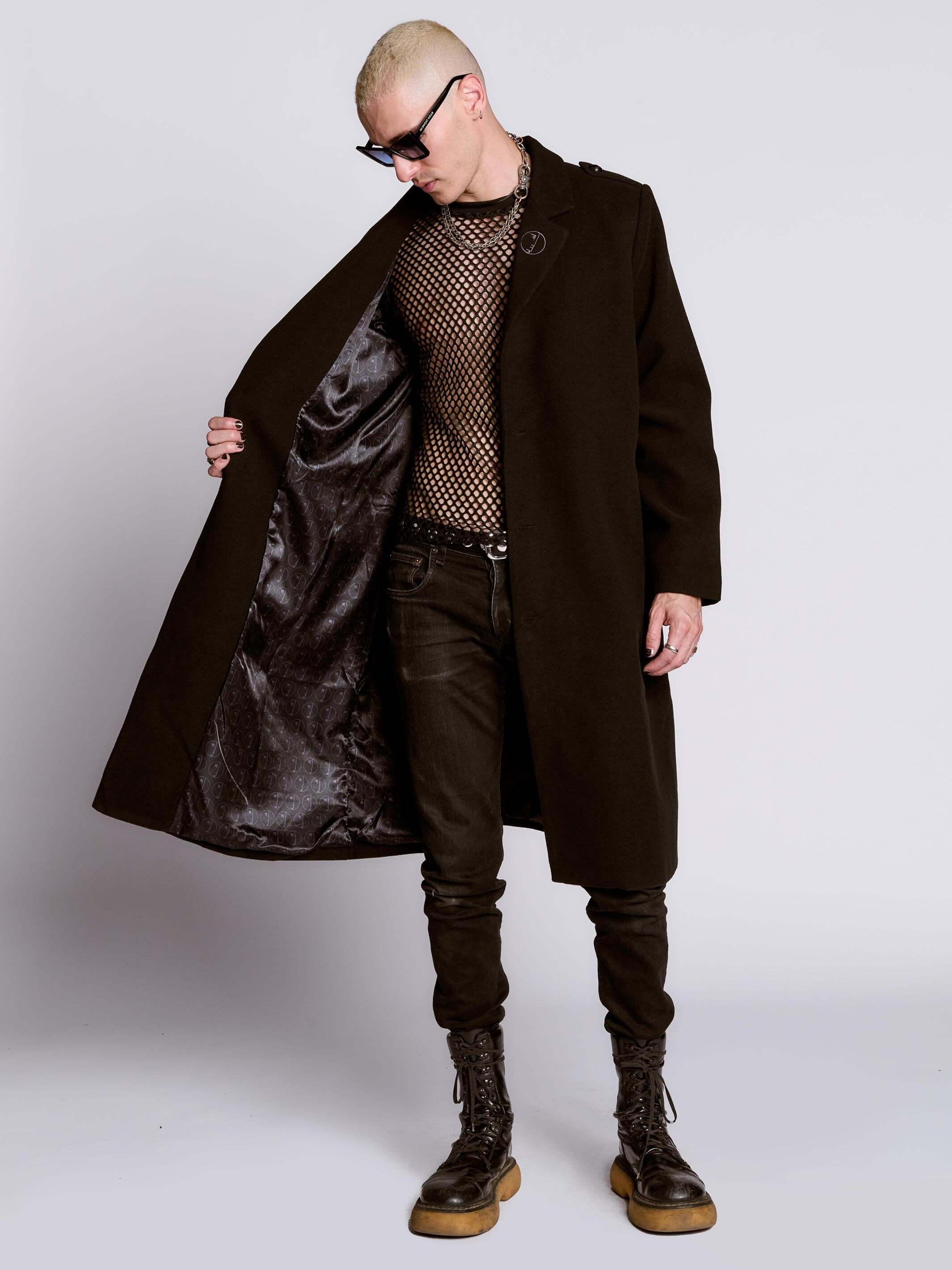 Bauhaus Silent Hedges Overcoat – Midnight Hour