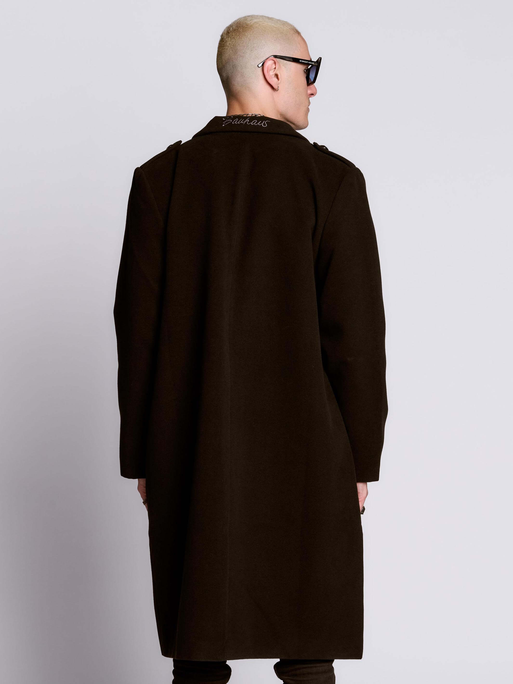 Bauhaus Silent Hedges Overcoat – Midnight Hour