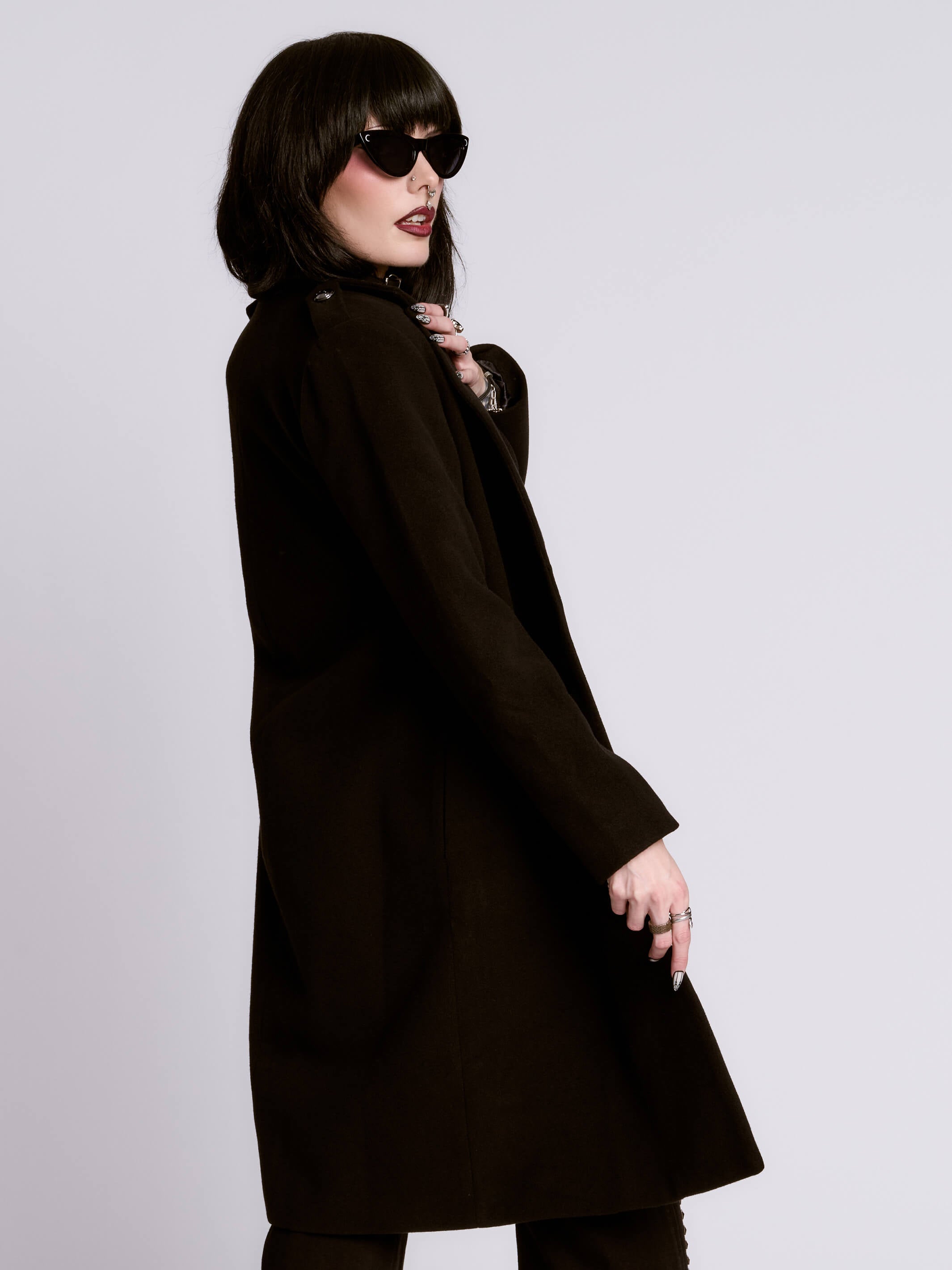 Bauhaus Silent Hedges Overcoat – Midnight Hour