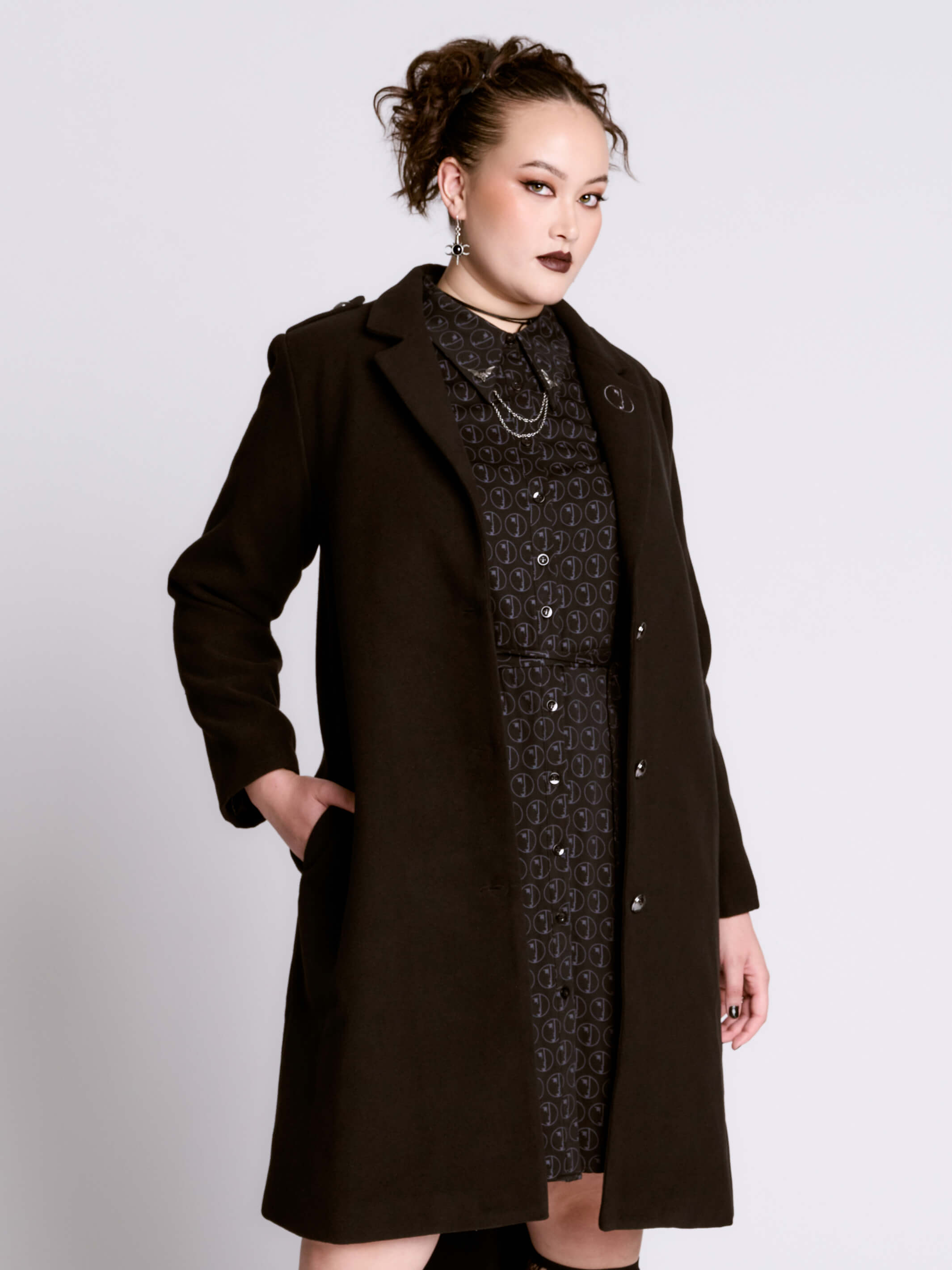 Bauhaus Silent Hedges Overcoat – Midnight Hour