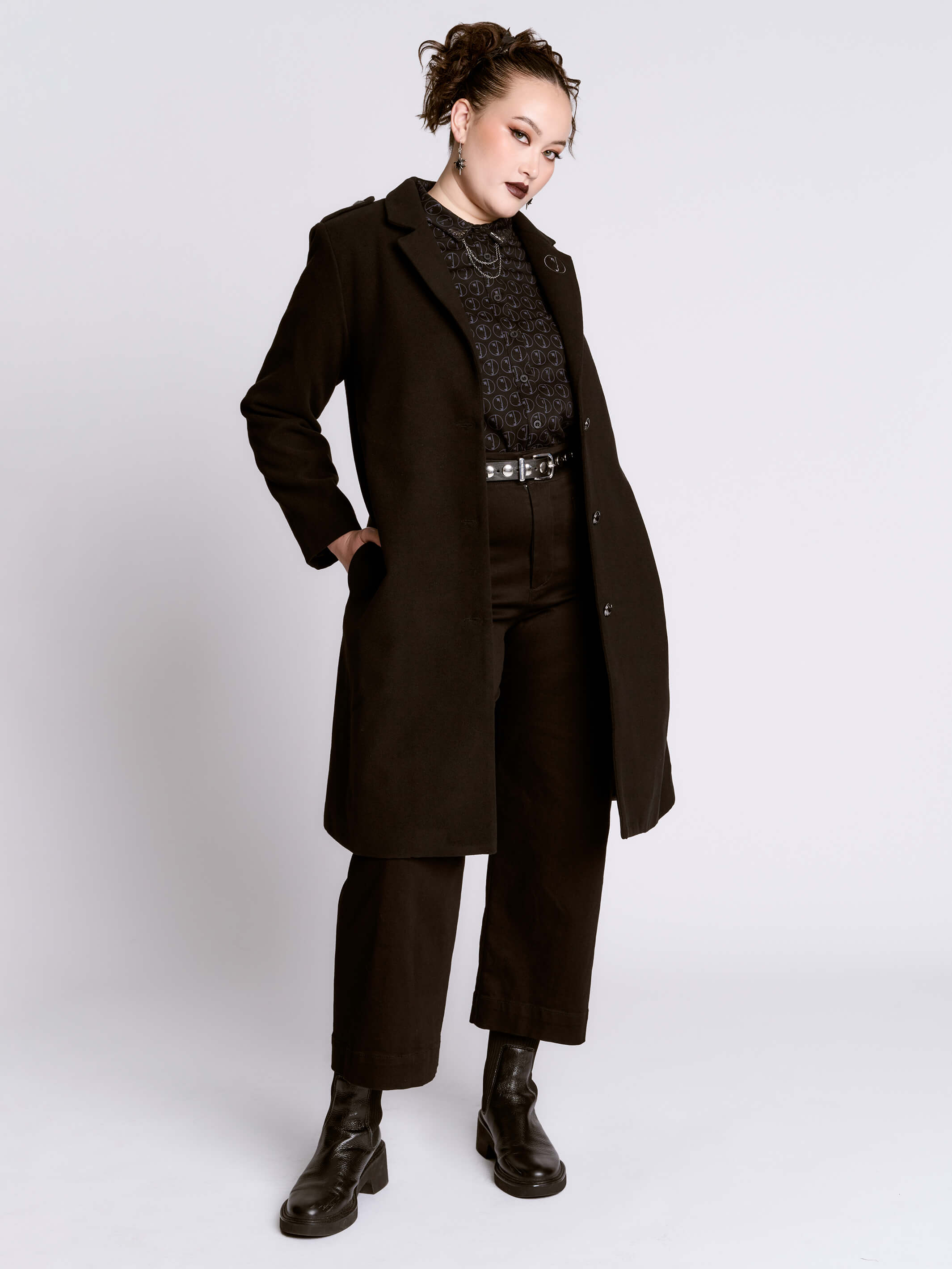 Bauhaus Silent Hedges Overcoat – Midnight Hour