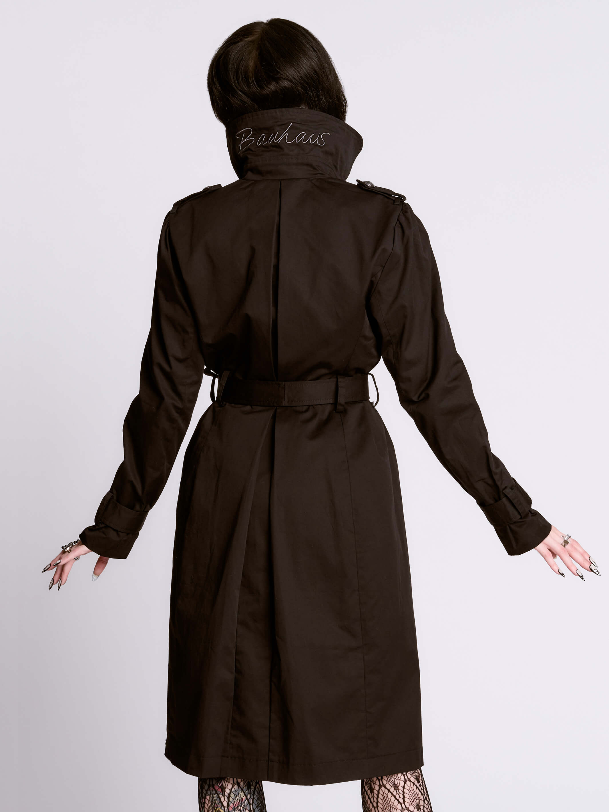 Bauhaus Bela Lugosi Trench Coat by Midnight Hour | Official Lyric