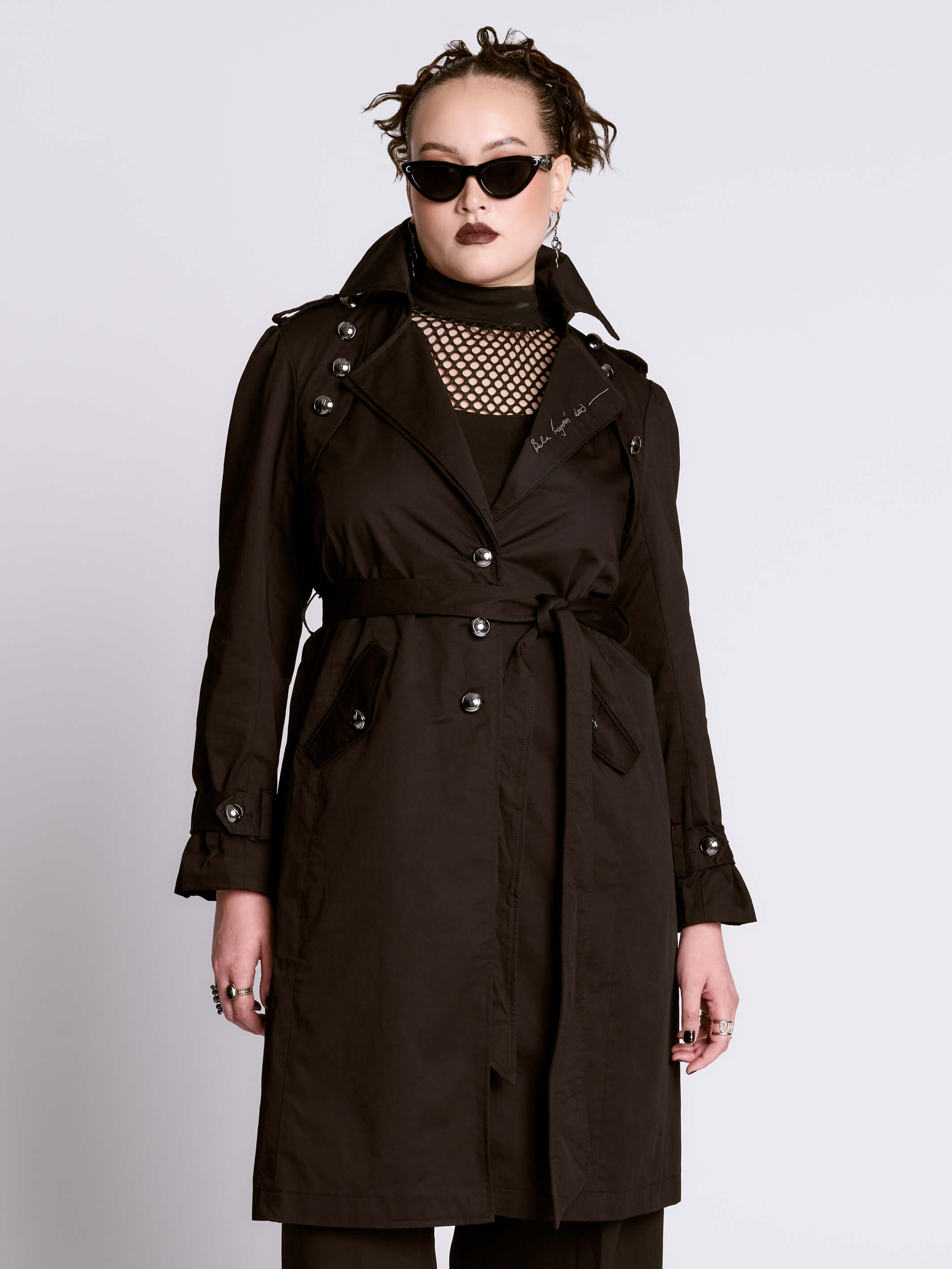 Bauhaus Bela Lugosi Trench Coat by Midnight Hour | Official Lyric