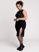 Black pencil skirt.