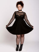 Black Pinafore Jumper