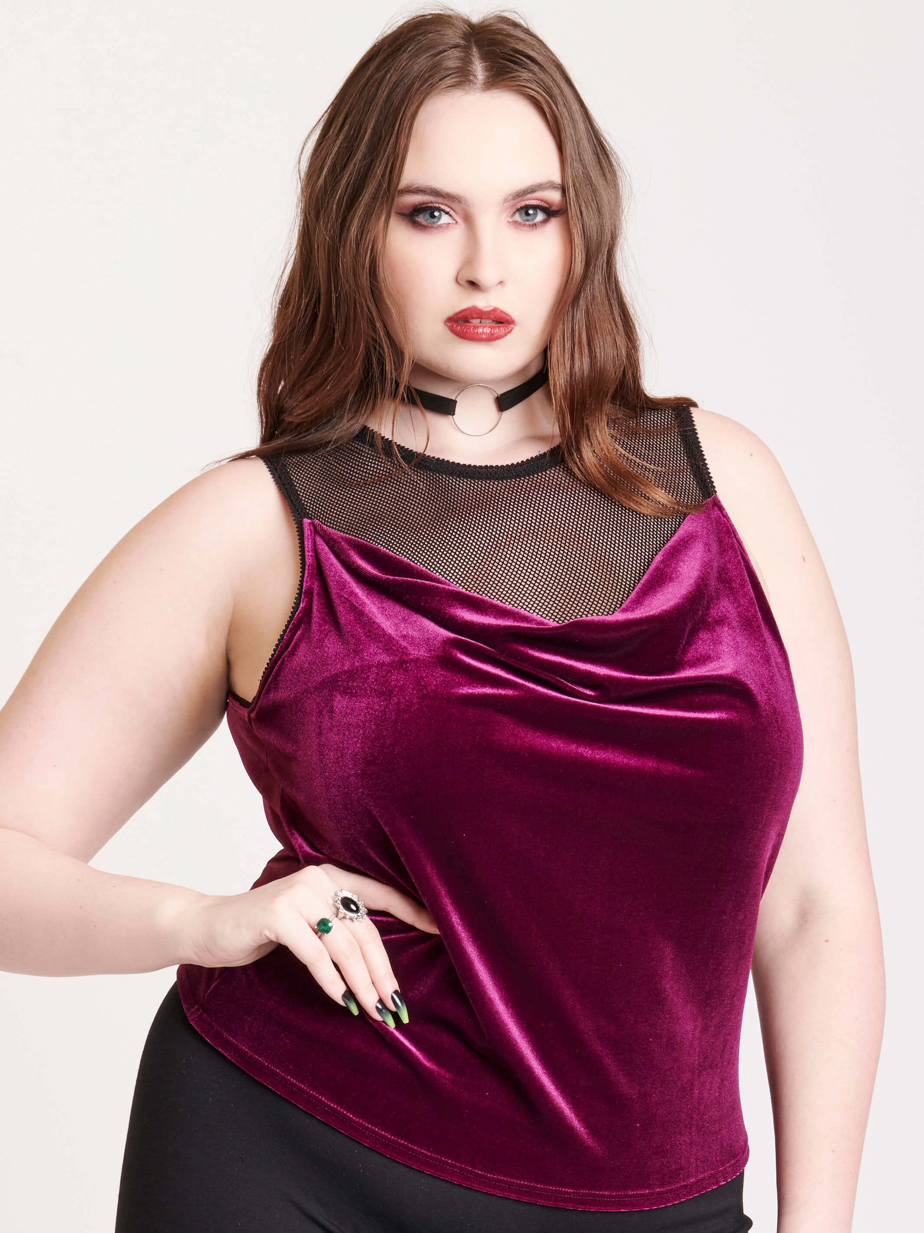 Goth Plus Size Tanks