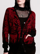 MURDER OF CROWS CARDIGAN