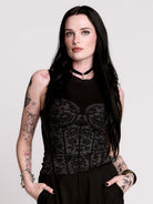 Trompe L'oeil Corset Top