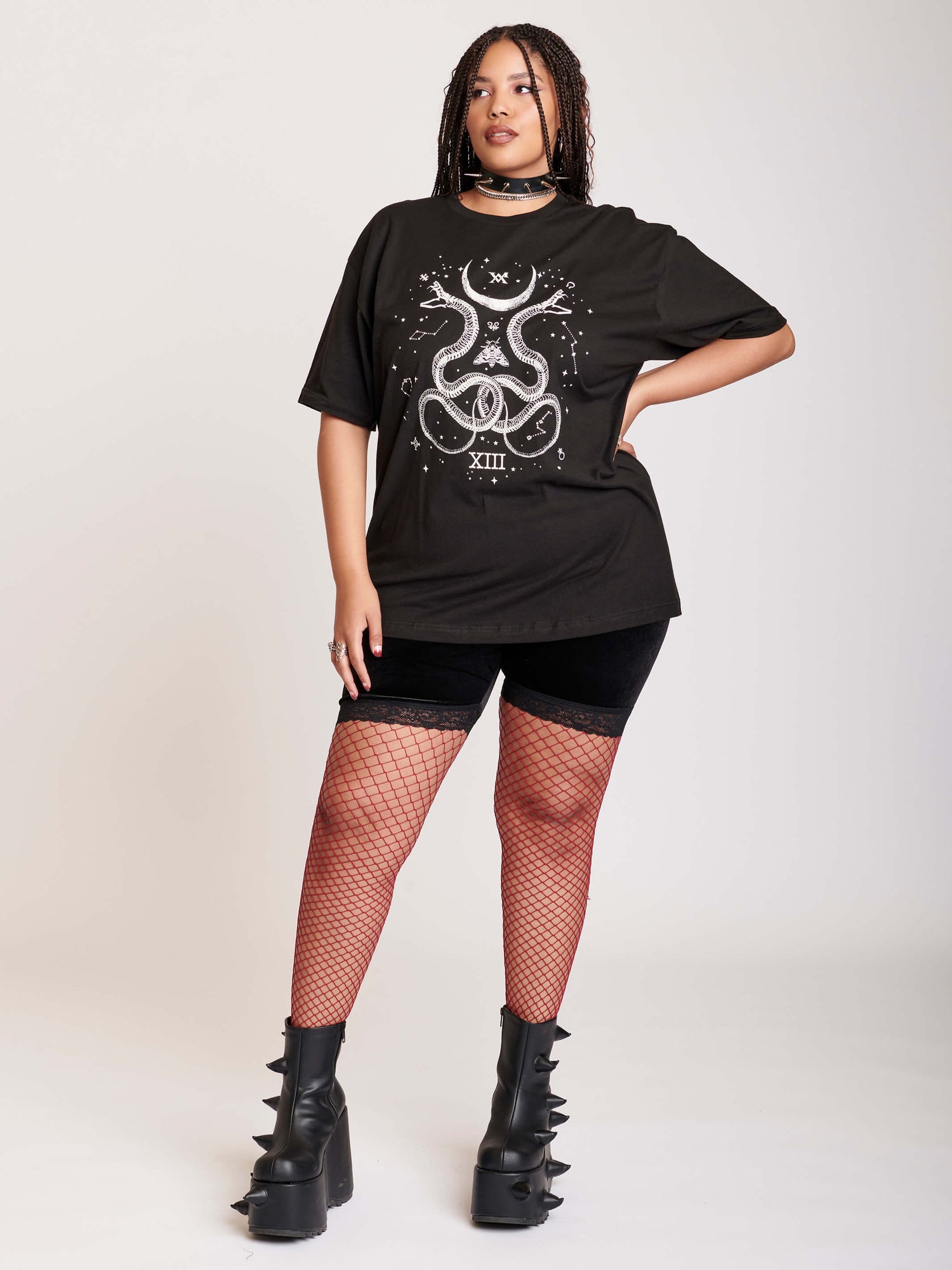 MIDNIGHT LADY SMOKE TEE