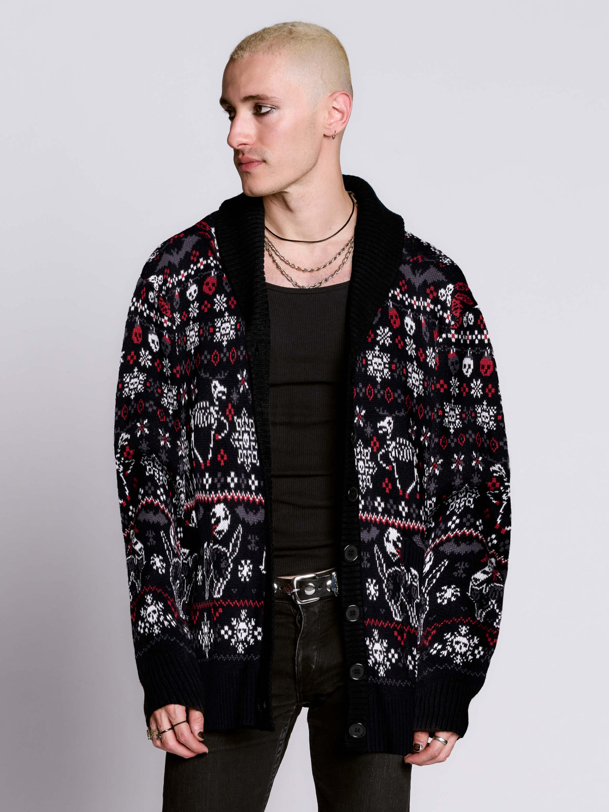 Bat Xmas Cardigan