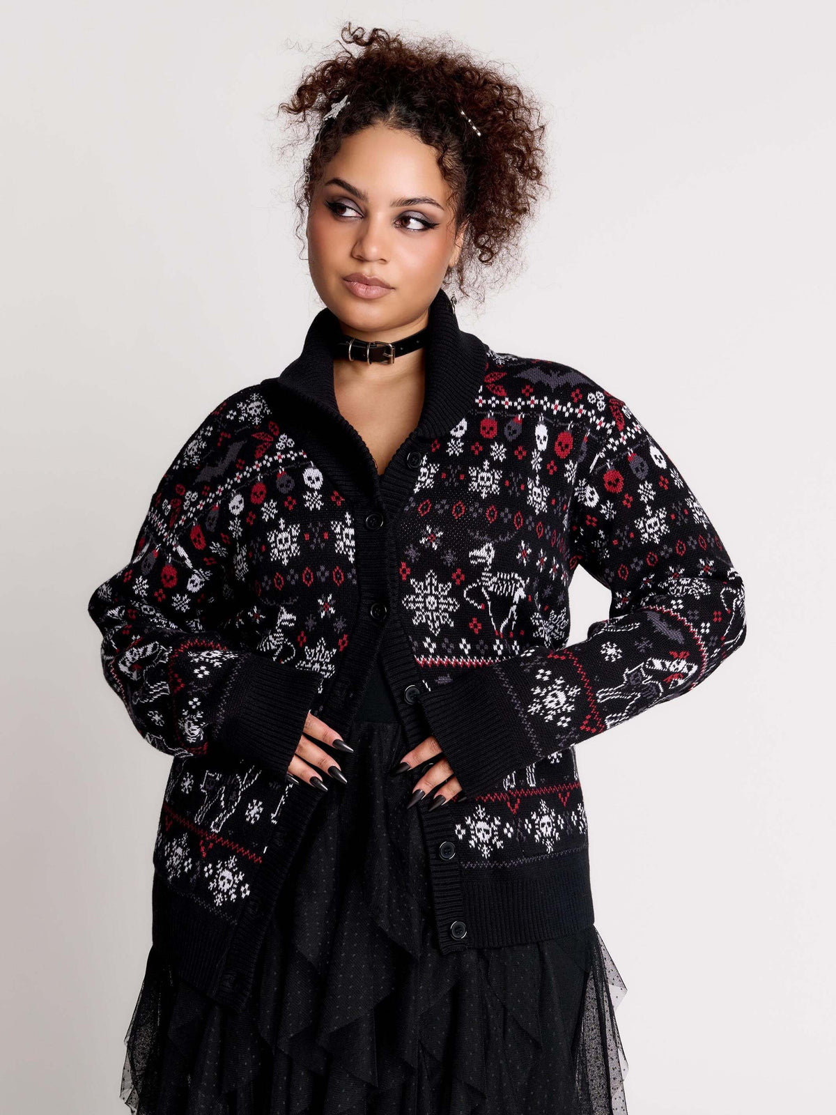 Bat Xmas Cardigan