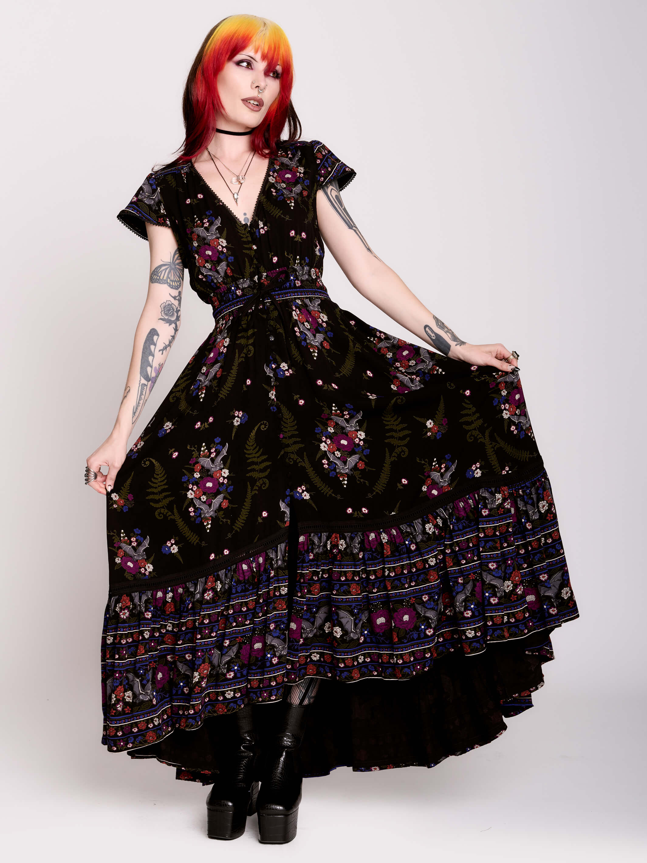 Coven Peasant Dress