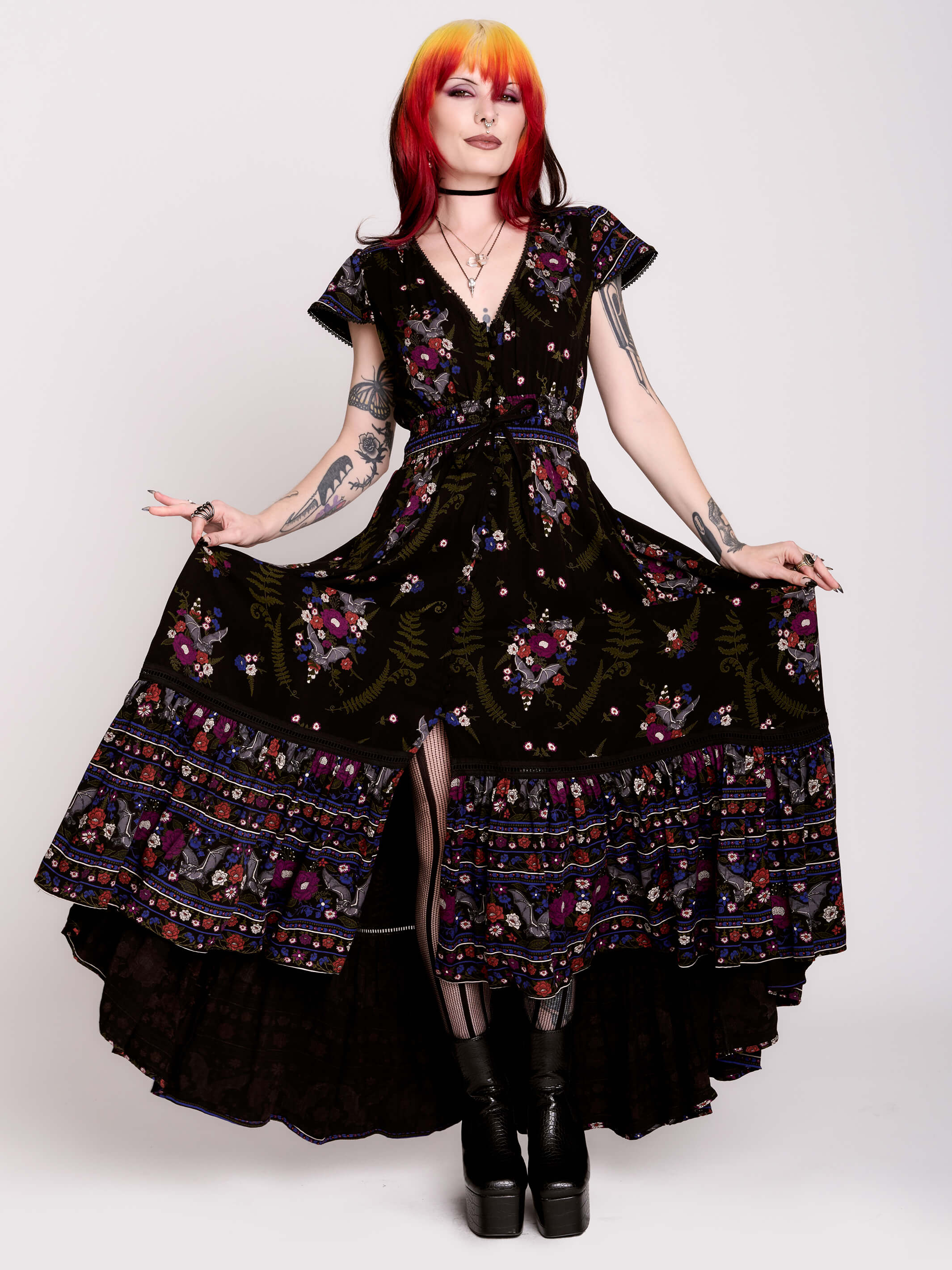 Coven Peasant Dress