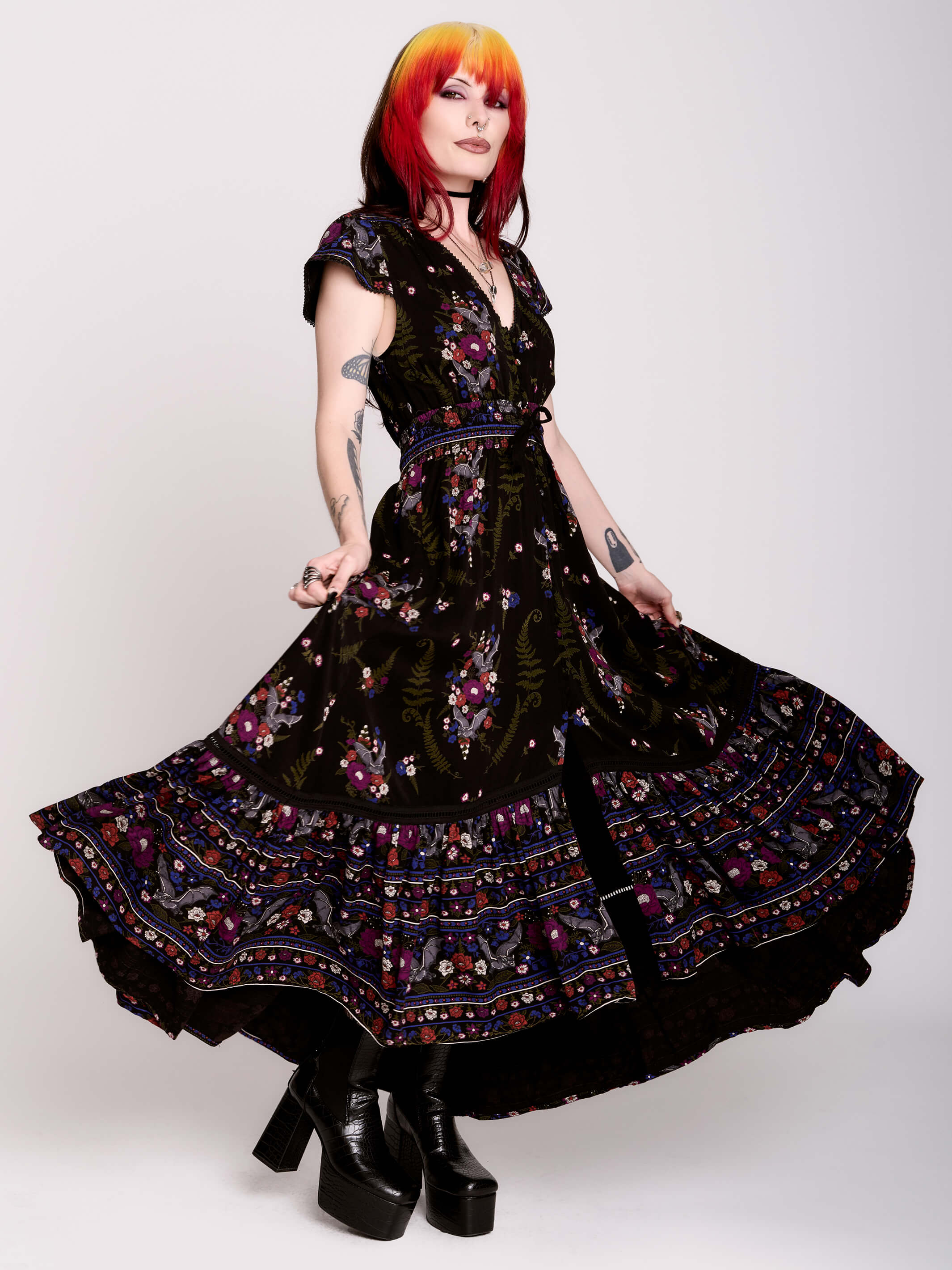 Coven Peasant Dress