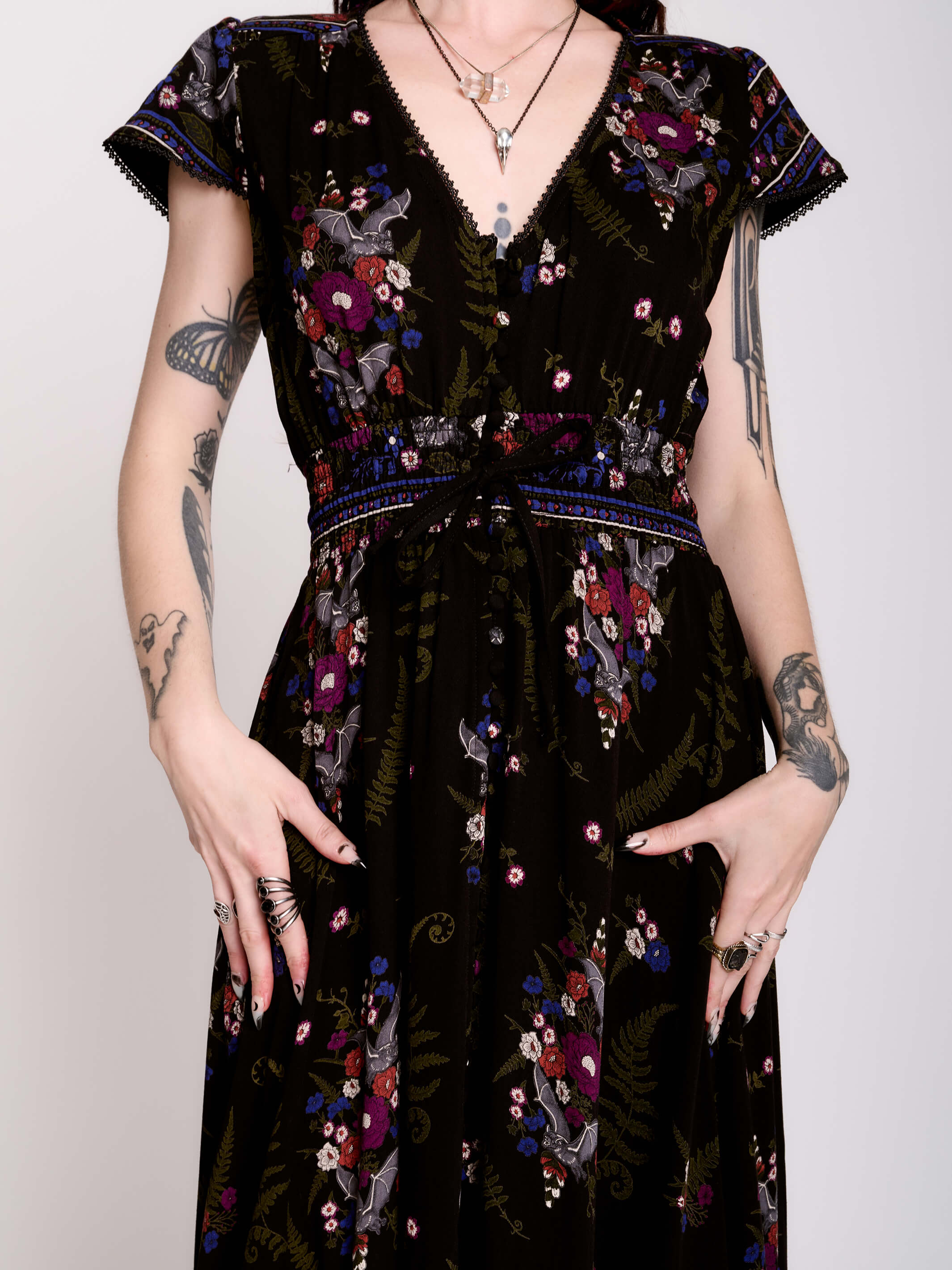 Coven Peasant Dress