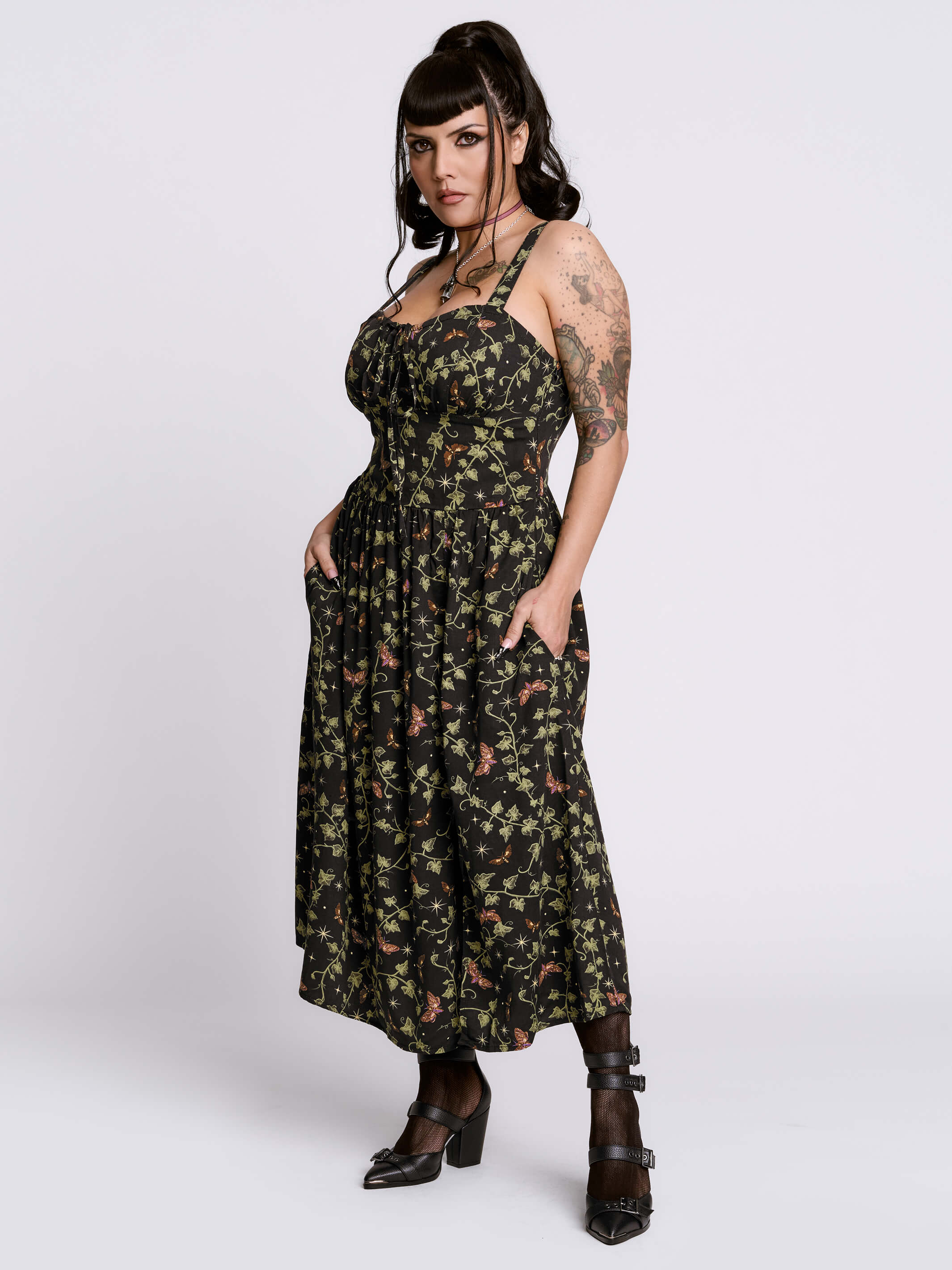 Creeping Ivy Sundress SM / Creeping Creeping Ivy Sundress SM / Creeping