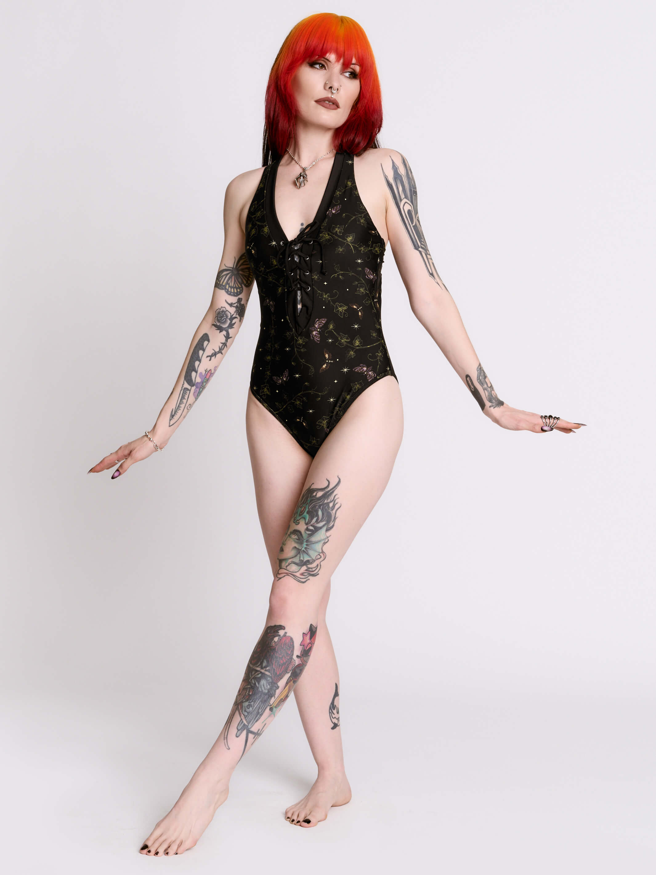 CREEPING IVY SWIMSUIT