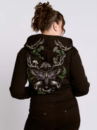 Cropped Forest Witch Hoodie