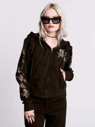 Cropped Pentacle Hoodie