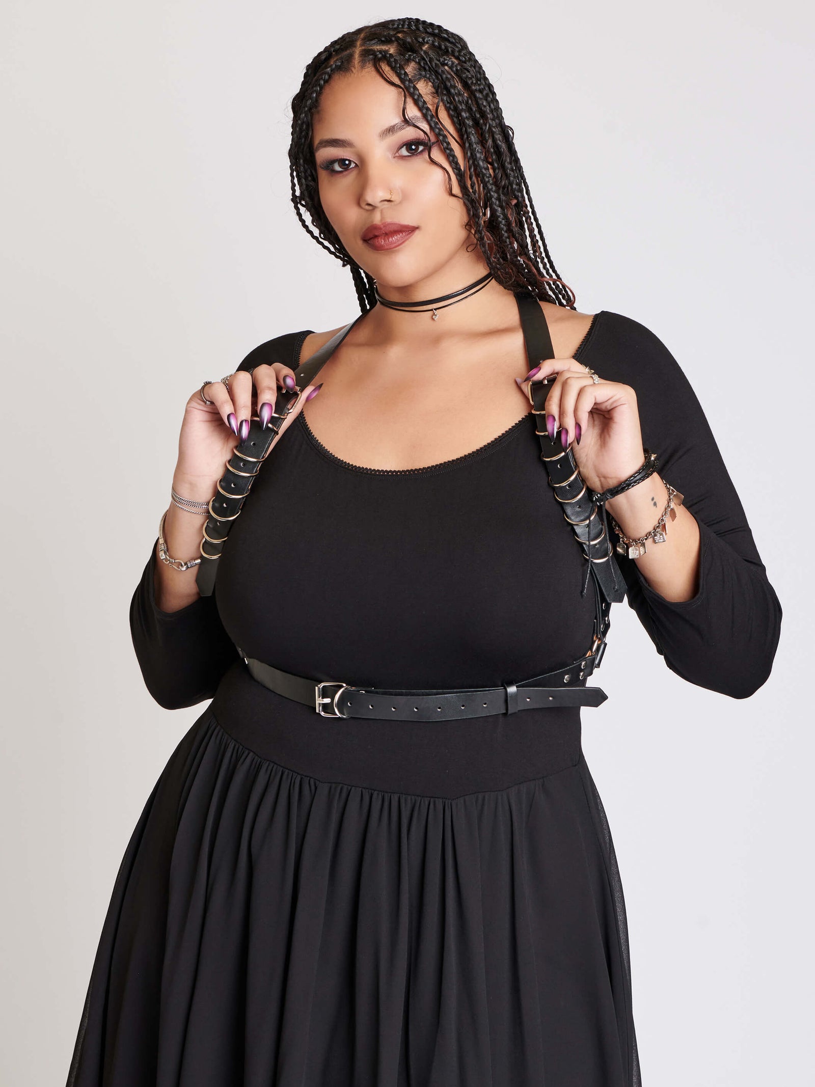 Goth Plus Size Belts and Harnesses