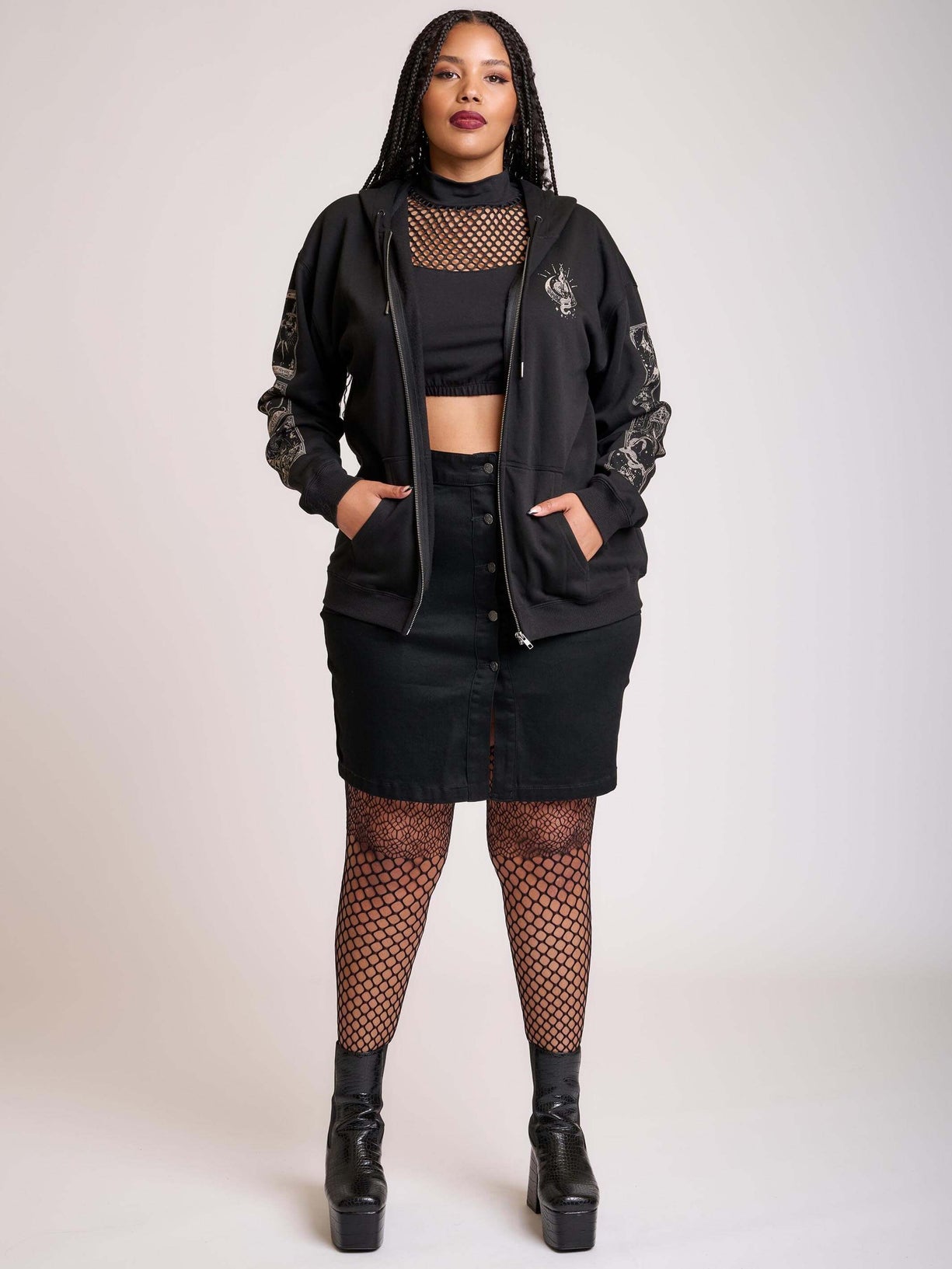 ZIP TOP CLUTCH LOUNGE HOUR