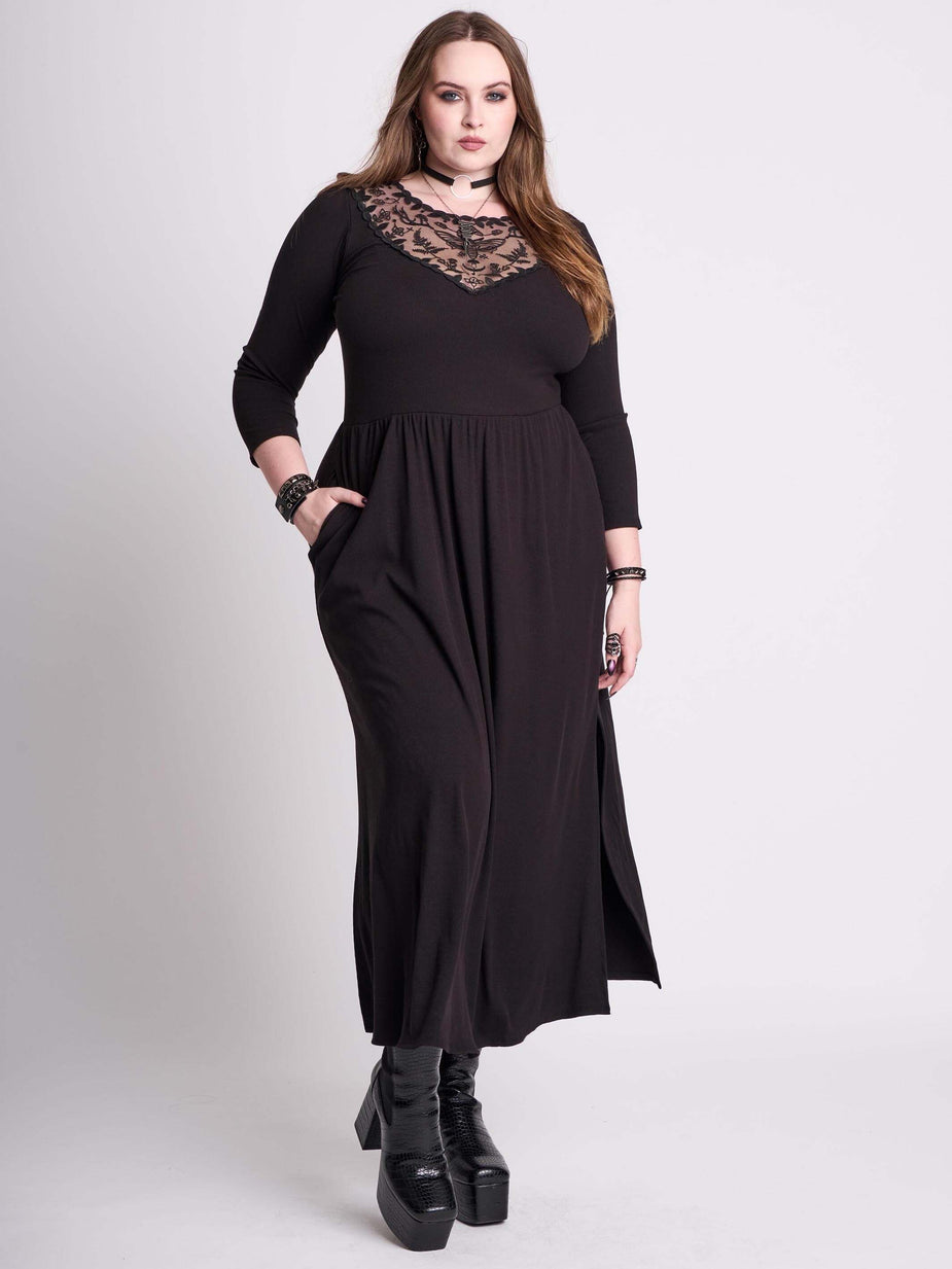 DAILY DELIGHT WOVEN MAXI DRESS