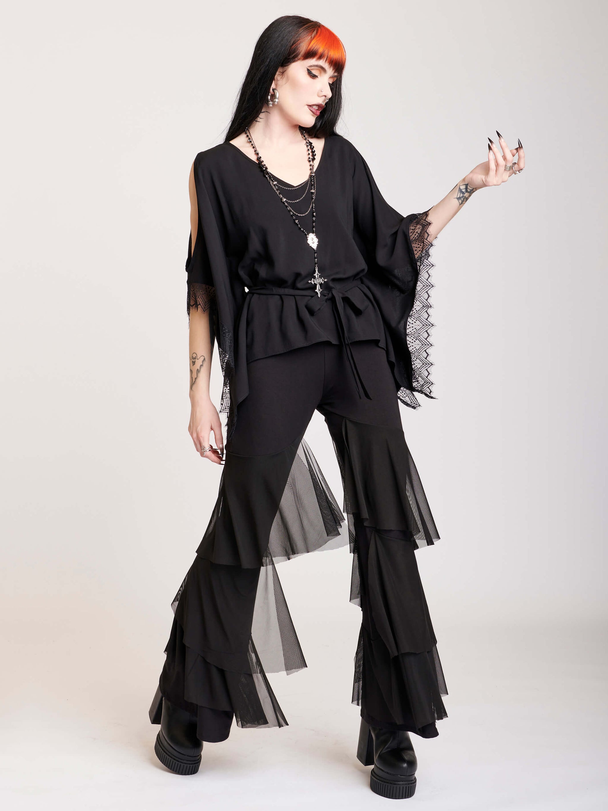 Dark Fairy Palazzo Pants