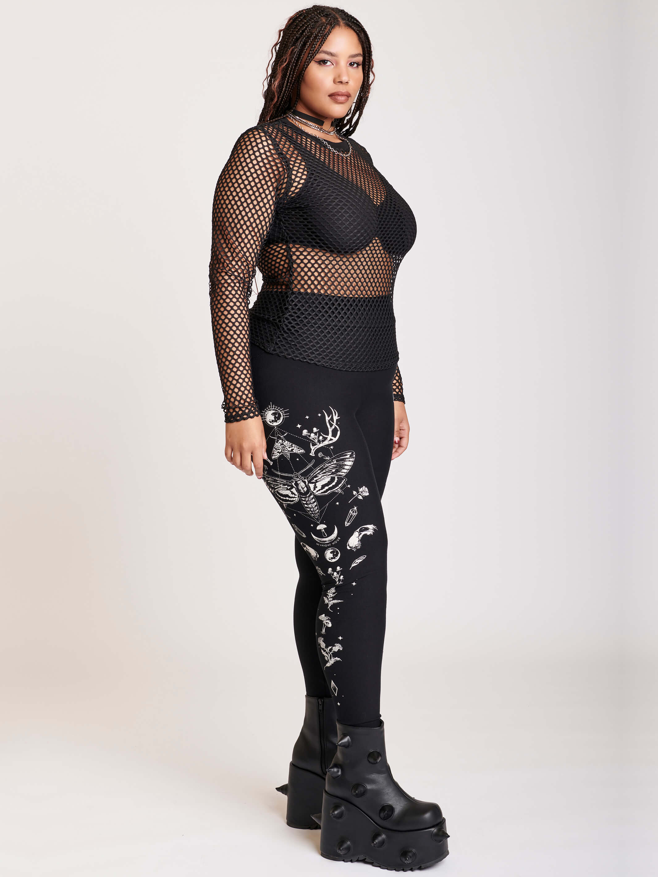 Deathmoth Forest Legging – Midnight Hour