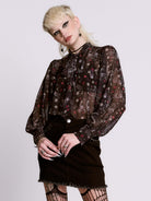 DEARLY DEPARTED BLOUSE