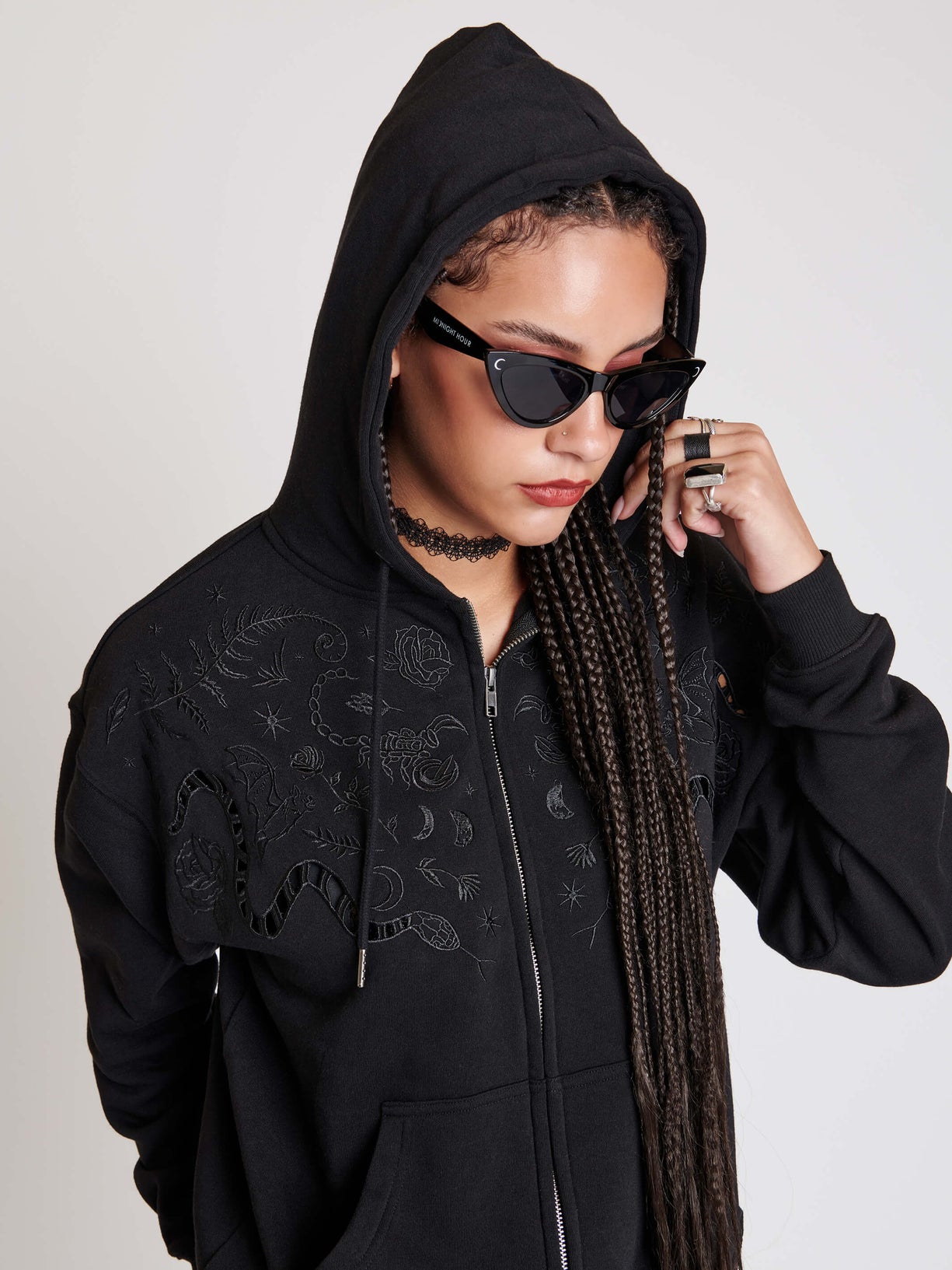 Women's Luxe Bar Hoodie (No.11)
