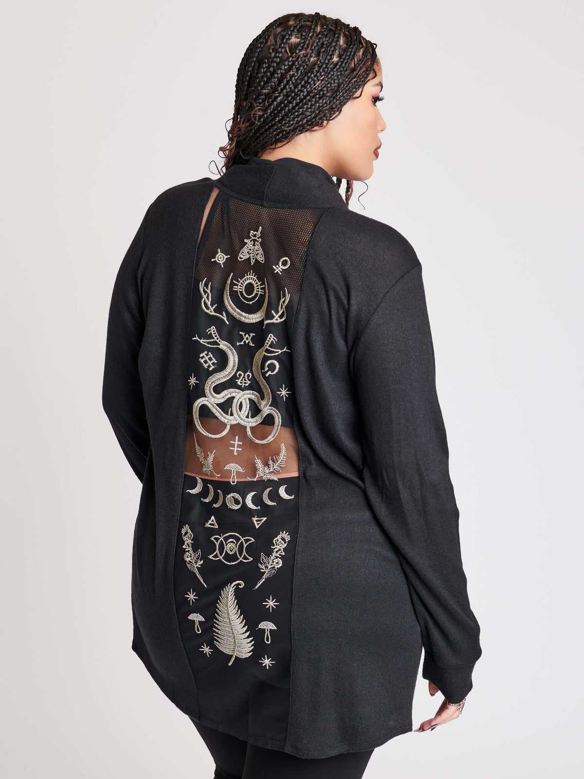 Embroidered Relics Cardigan