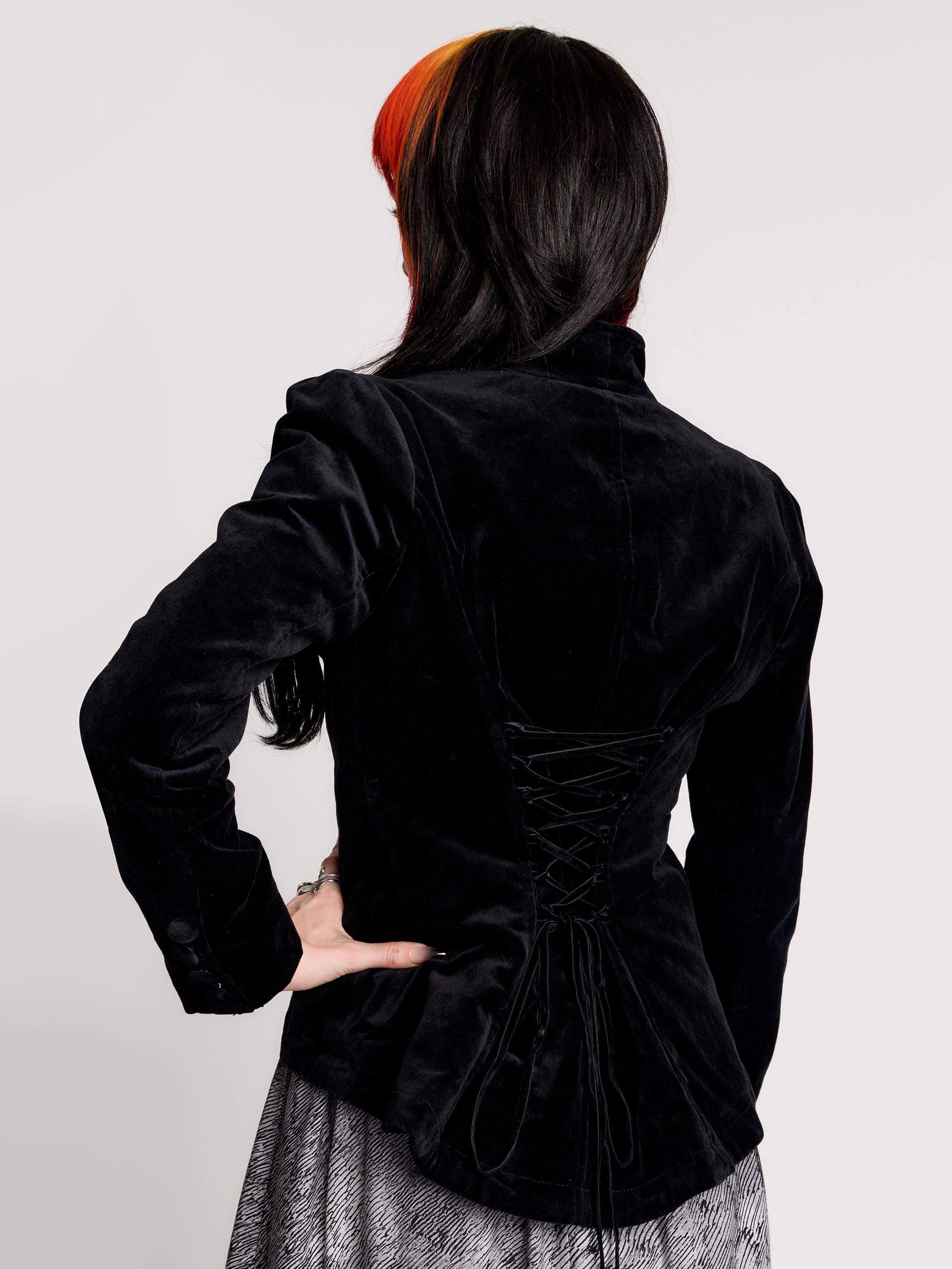 Edward Gorey Victorian Jacket | Cotton Corporate Goth Blazer