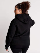 embroidered relic zip up hoodie