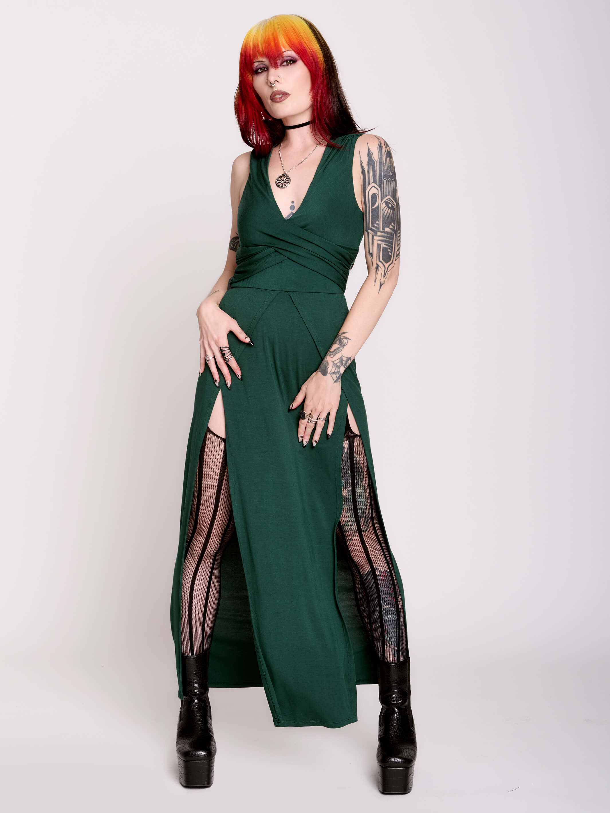 EMERALD Twist Dress