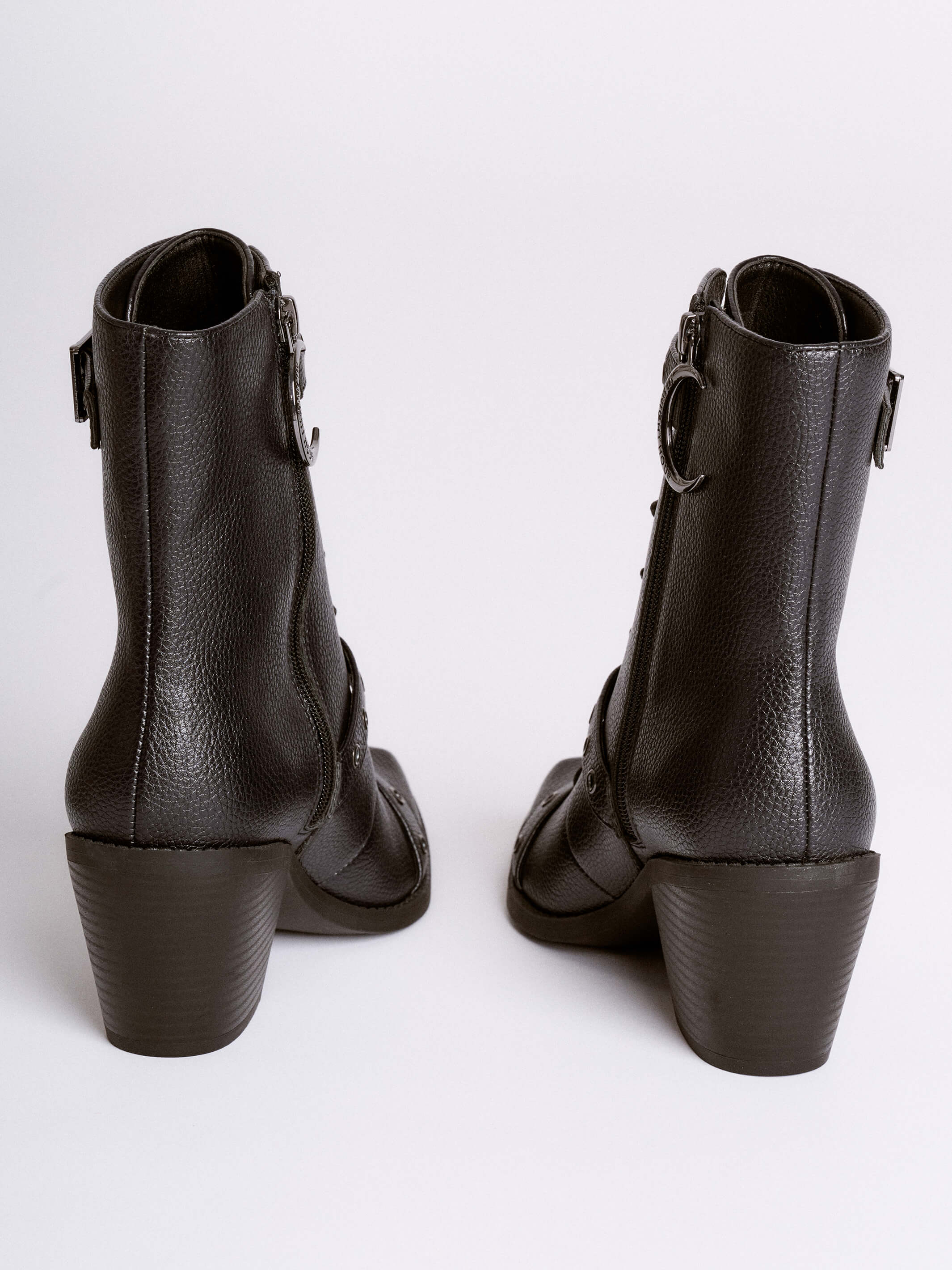 イギリス　BOOTS セット Botas Goth Classic Winkle Pickers Bat Hebillas, Inspo De Los 80