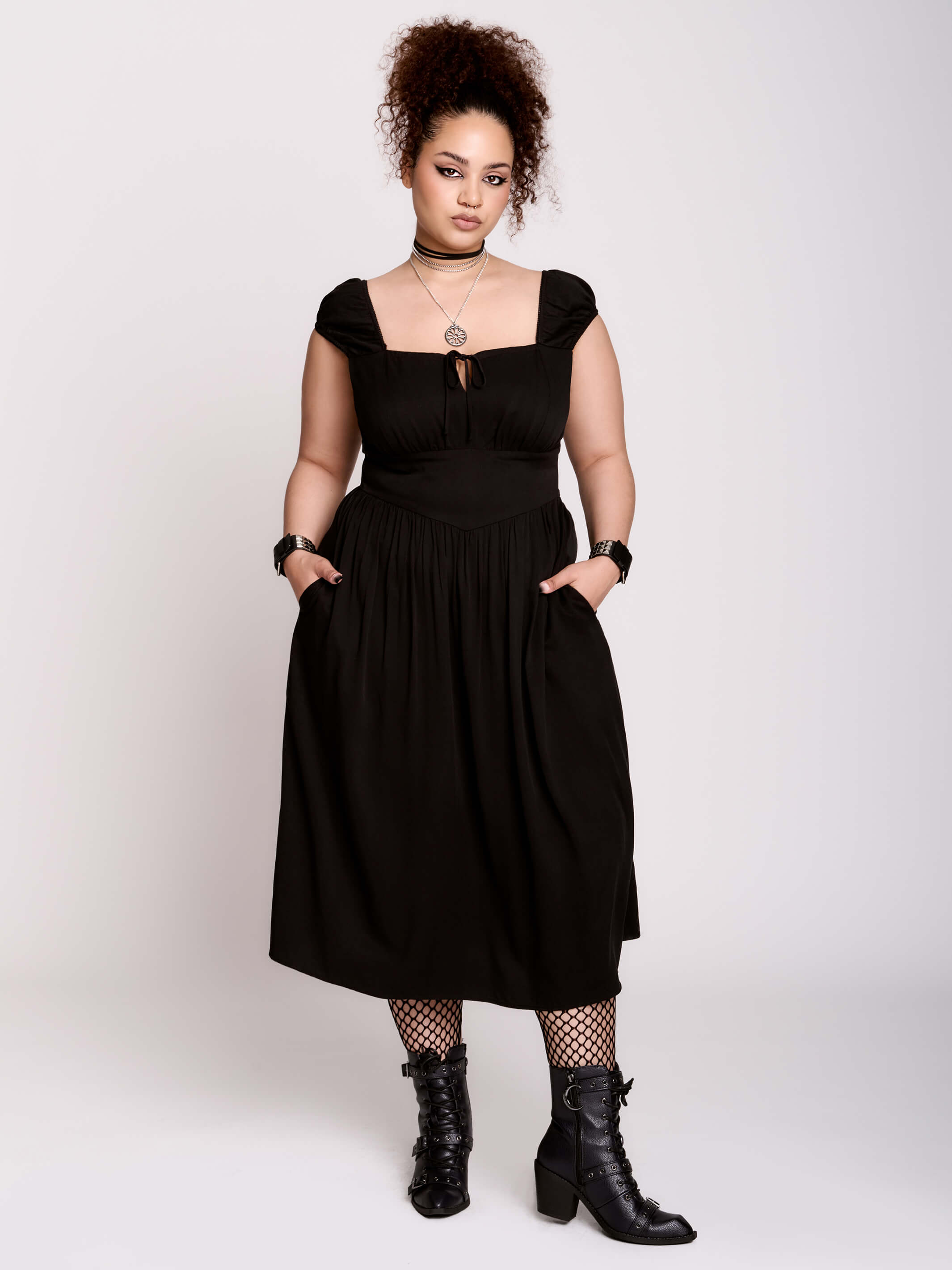 Fair Maiden Midi Dress