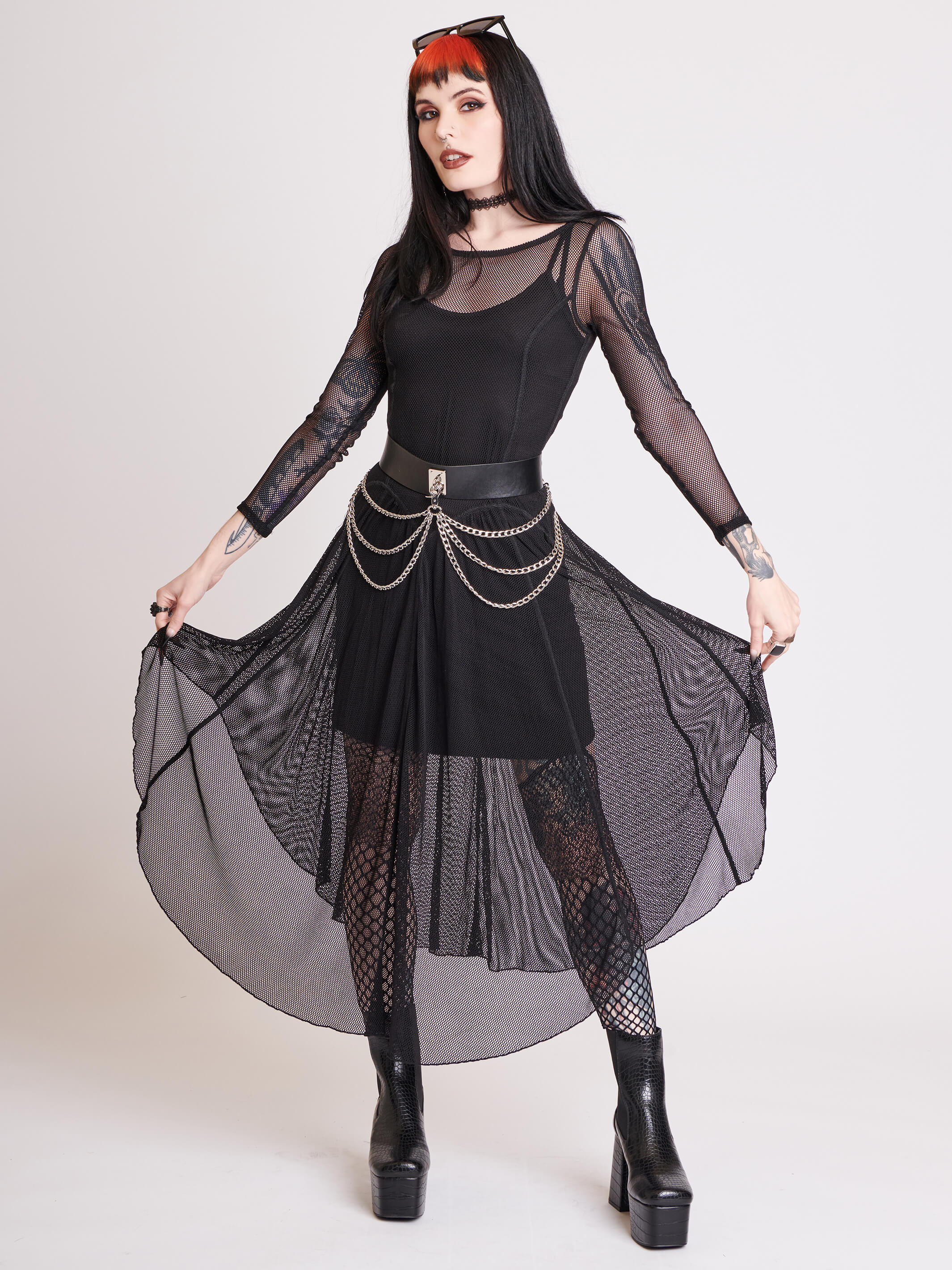 Goth Dresses  Cute Designer Gothic Dresses by Midnight Hour – Midnight Hour