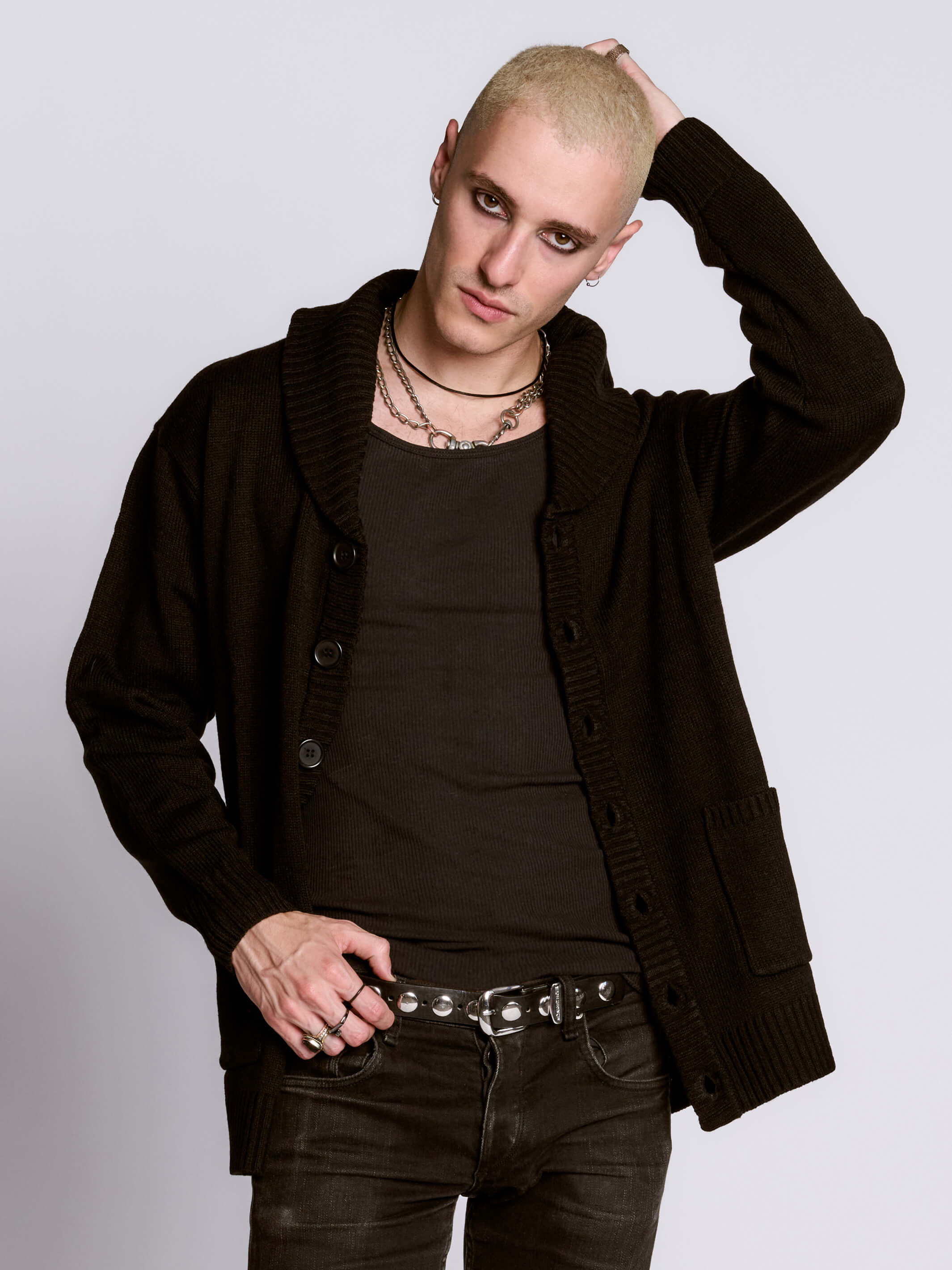 Fallen Angel Cardigan – Midnight Hour