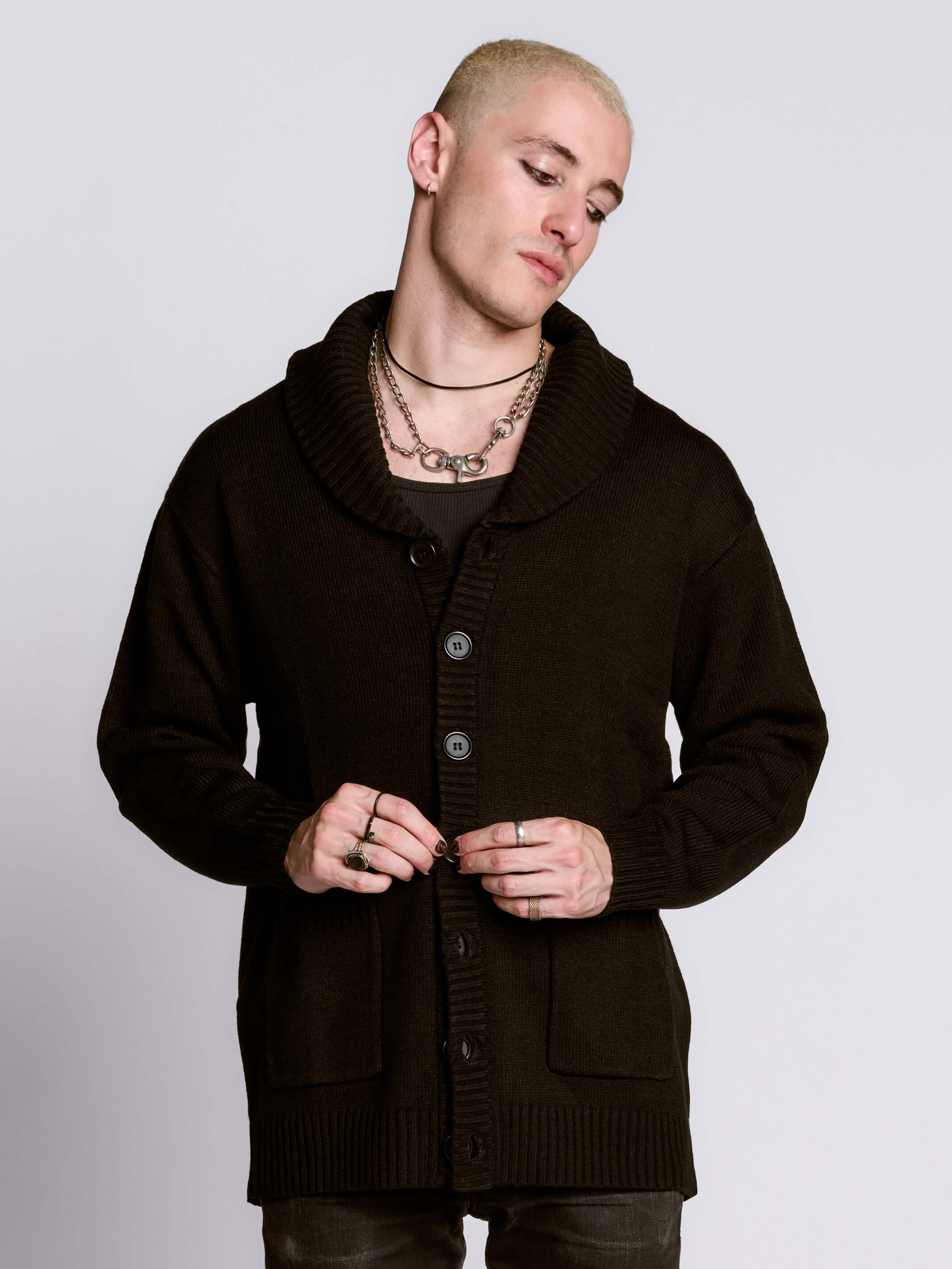 Fallen Angel Cardigan – Midnight Hour