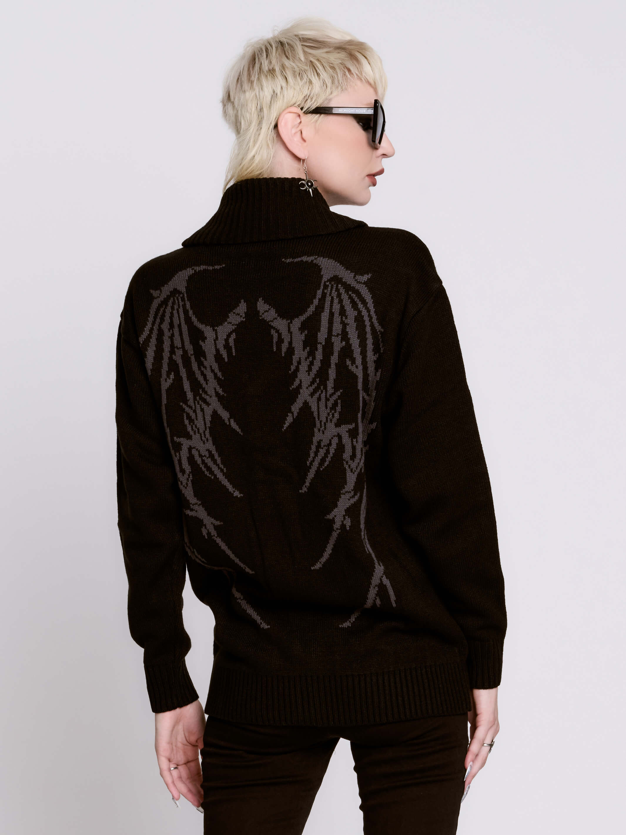 Fallen Angel Cardigan – Midnight Hour