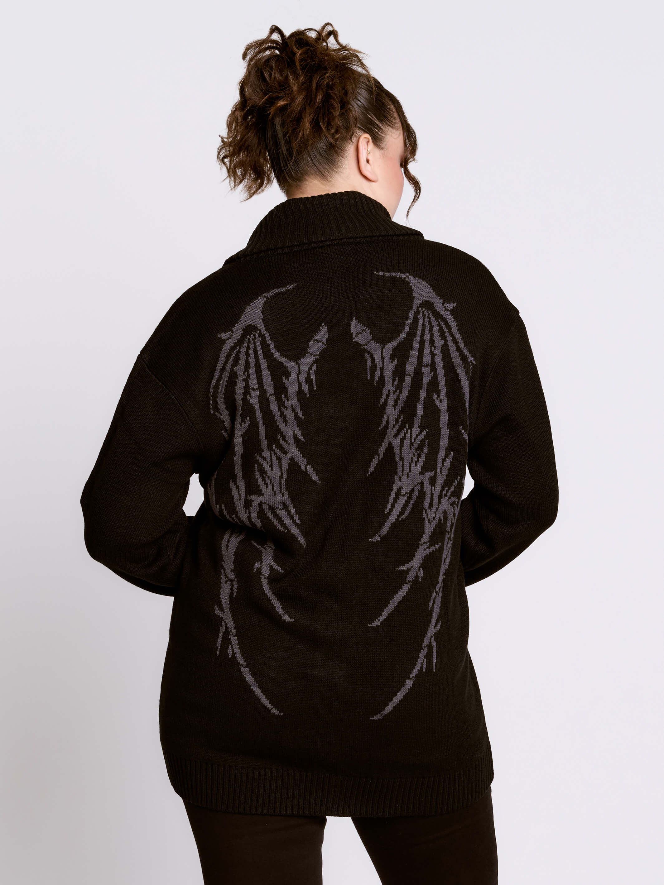 Fallen Angel Cardigan – Midnight Hour