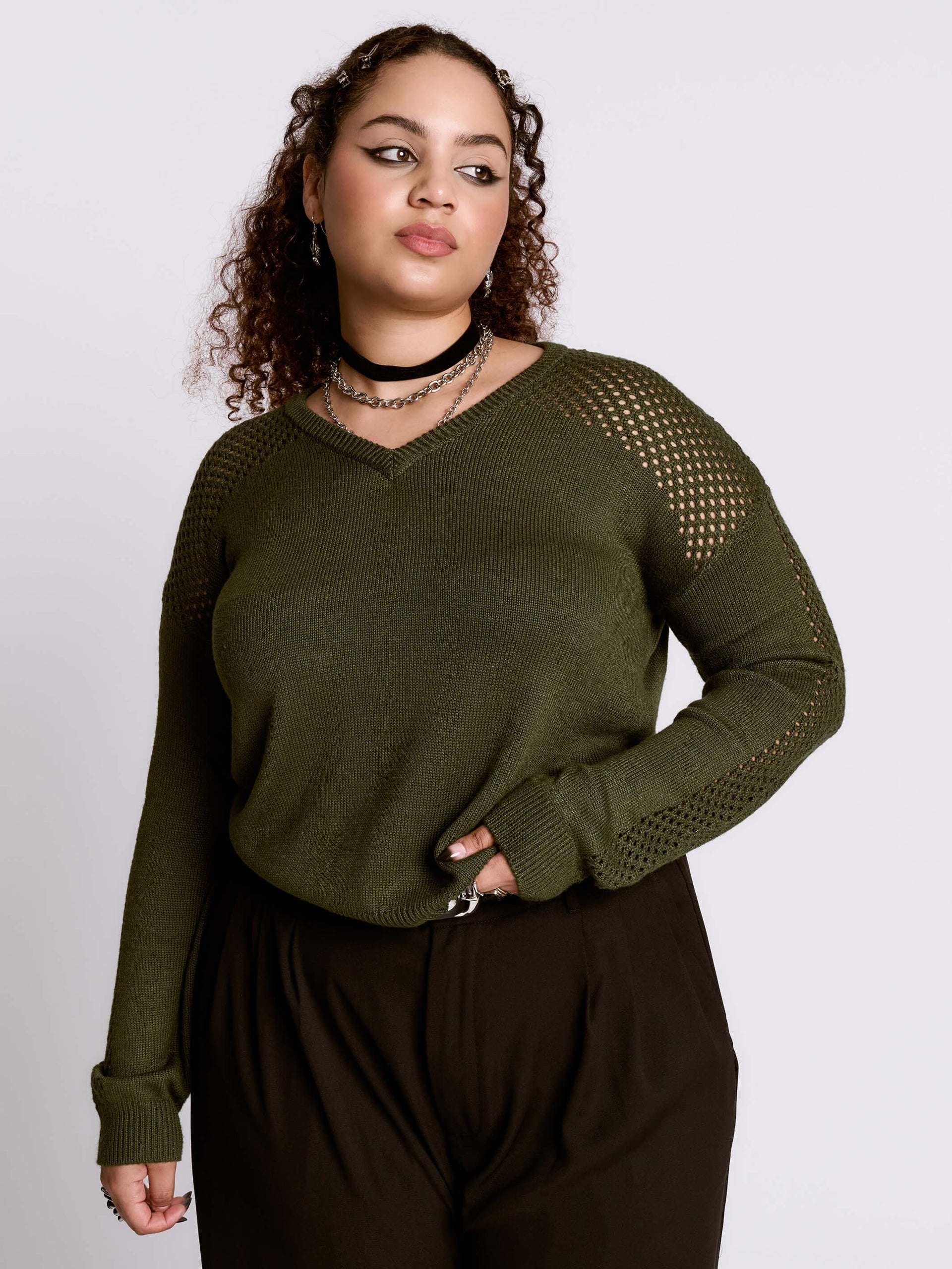 Swamp Fishnet Sweater