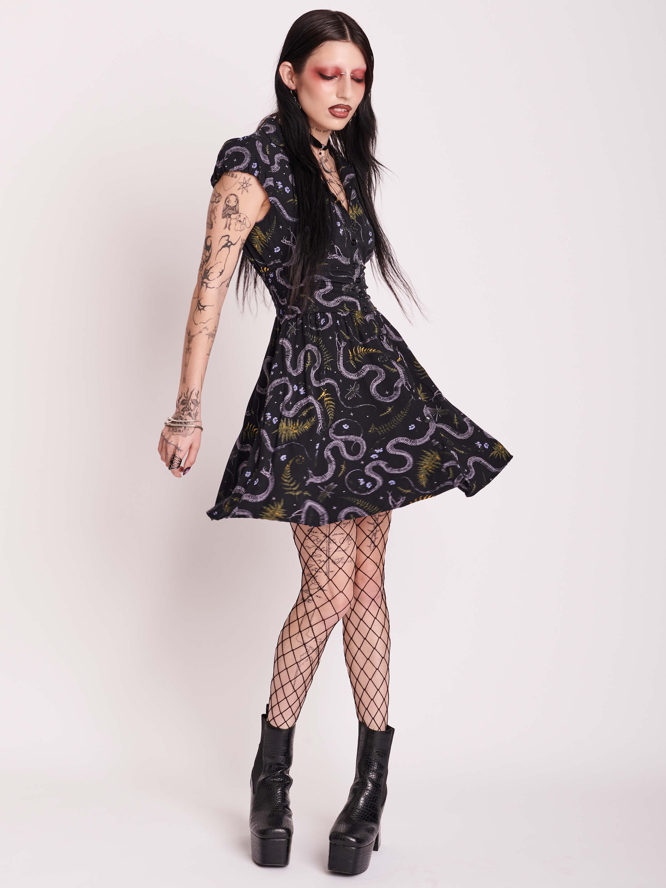 Midnight Python Dress main image 1
