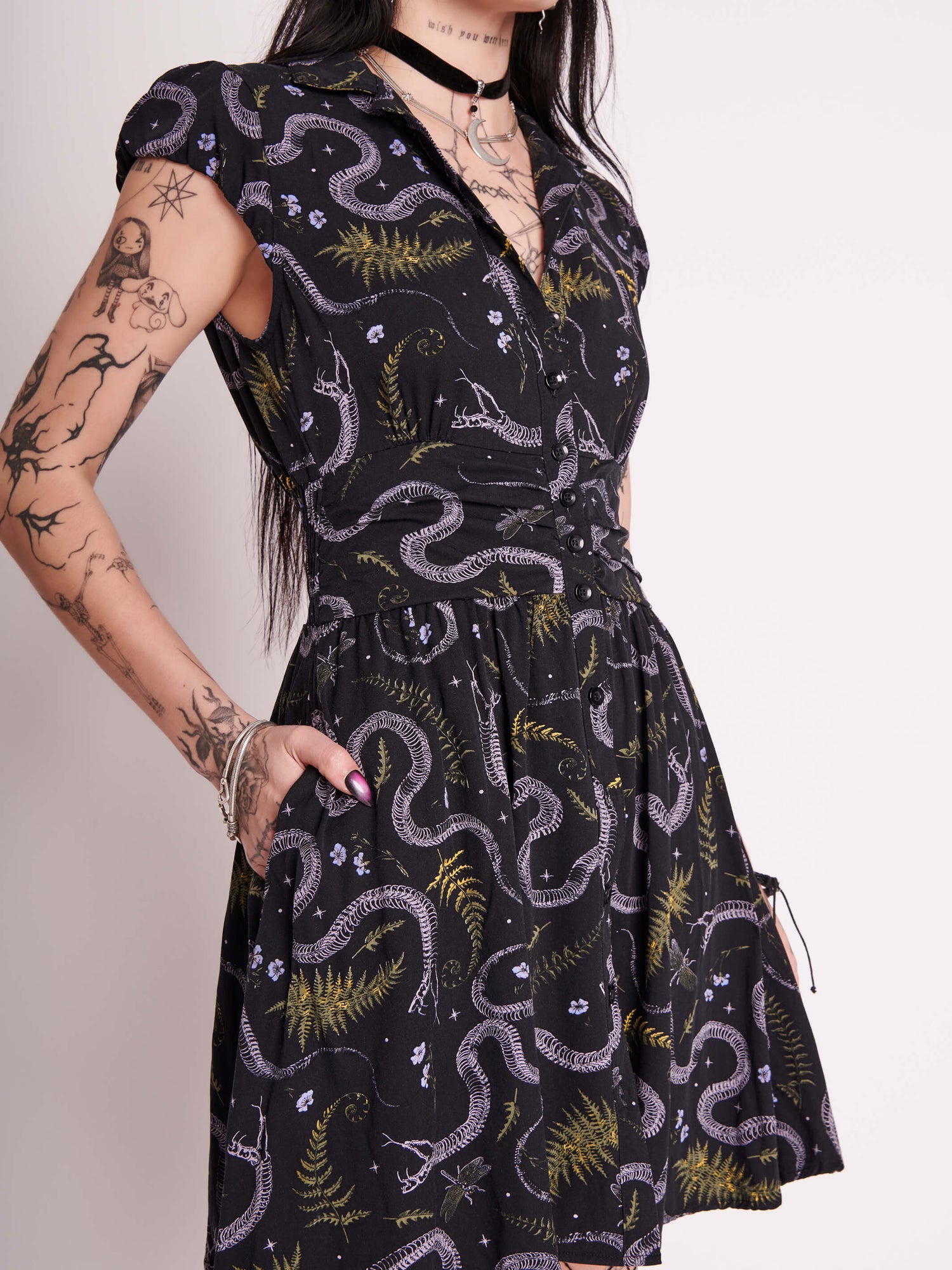 Midnight Breeze Dress