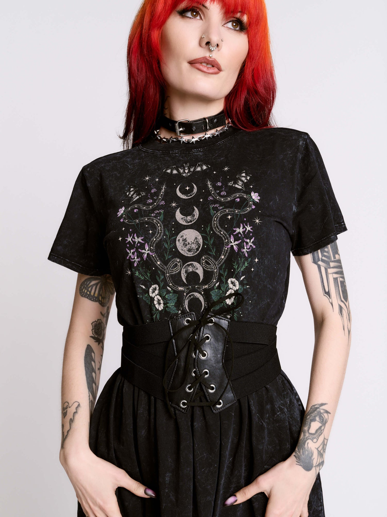 Moon Garden Babydoll Dress – Midnight Hour