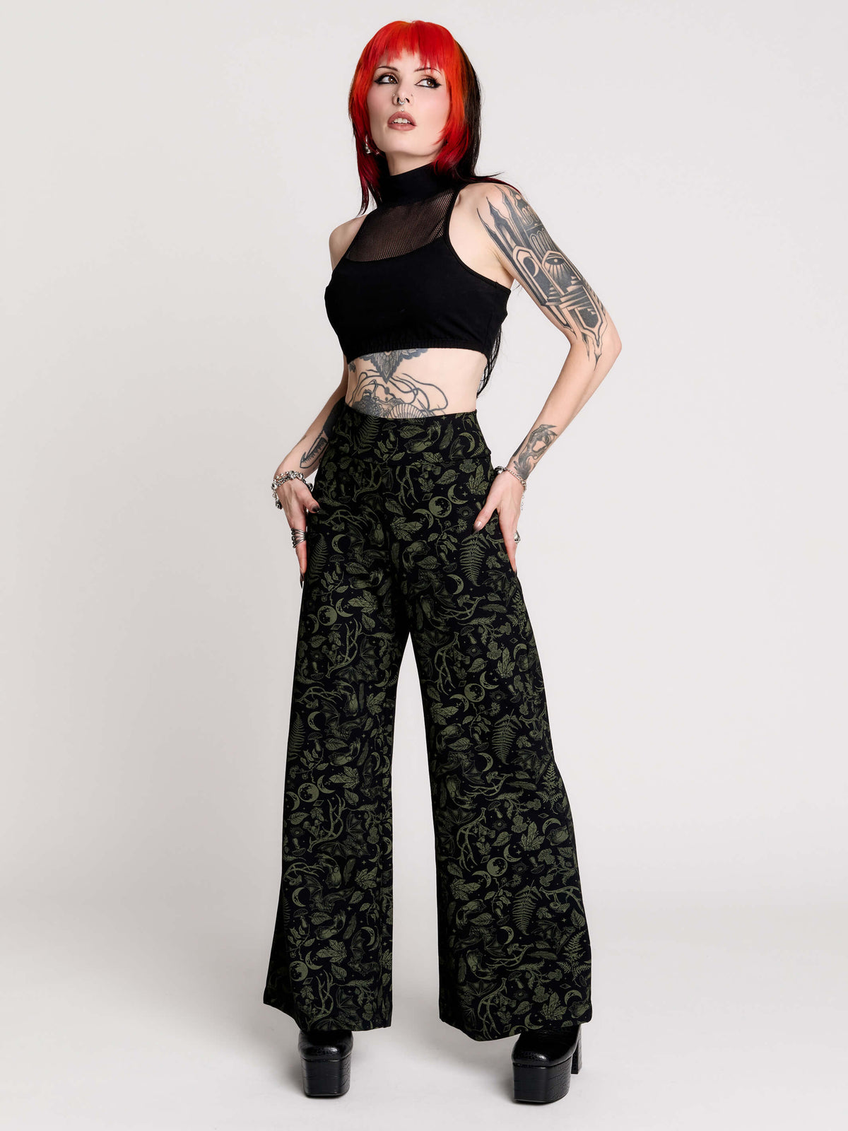 Forest Witch Palazzo Pants