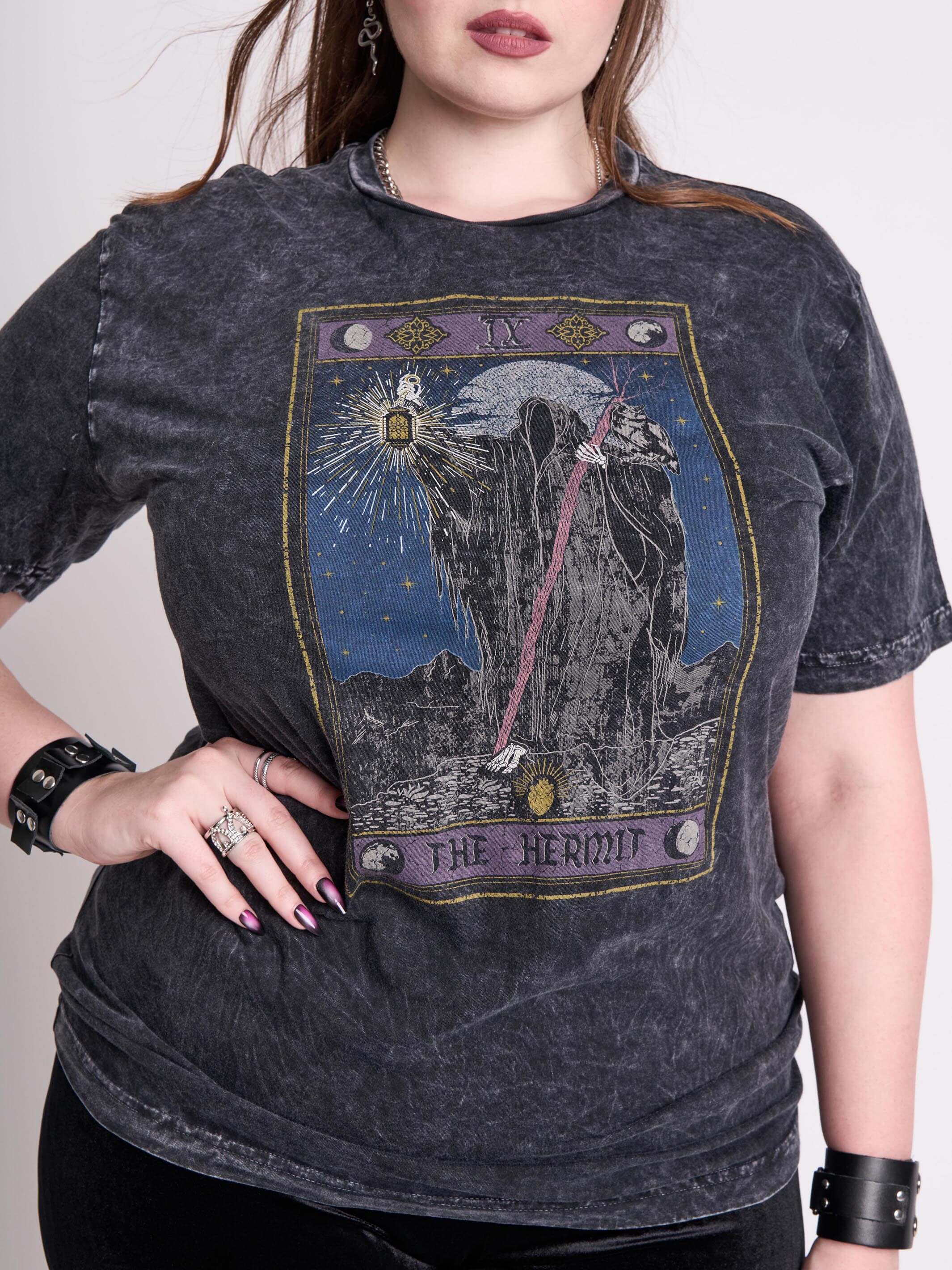 The Hermit Tarot T-shirt – Midnight Hour