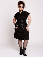 Corset Shirt Dress