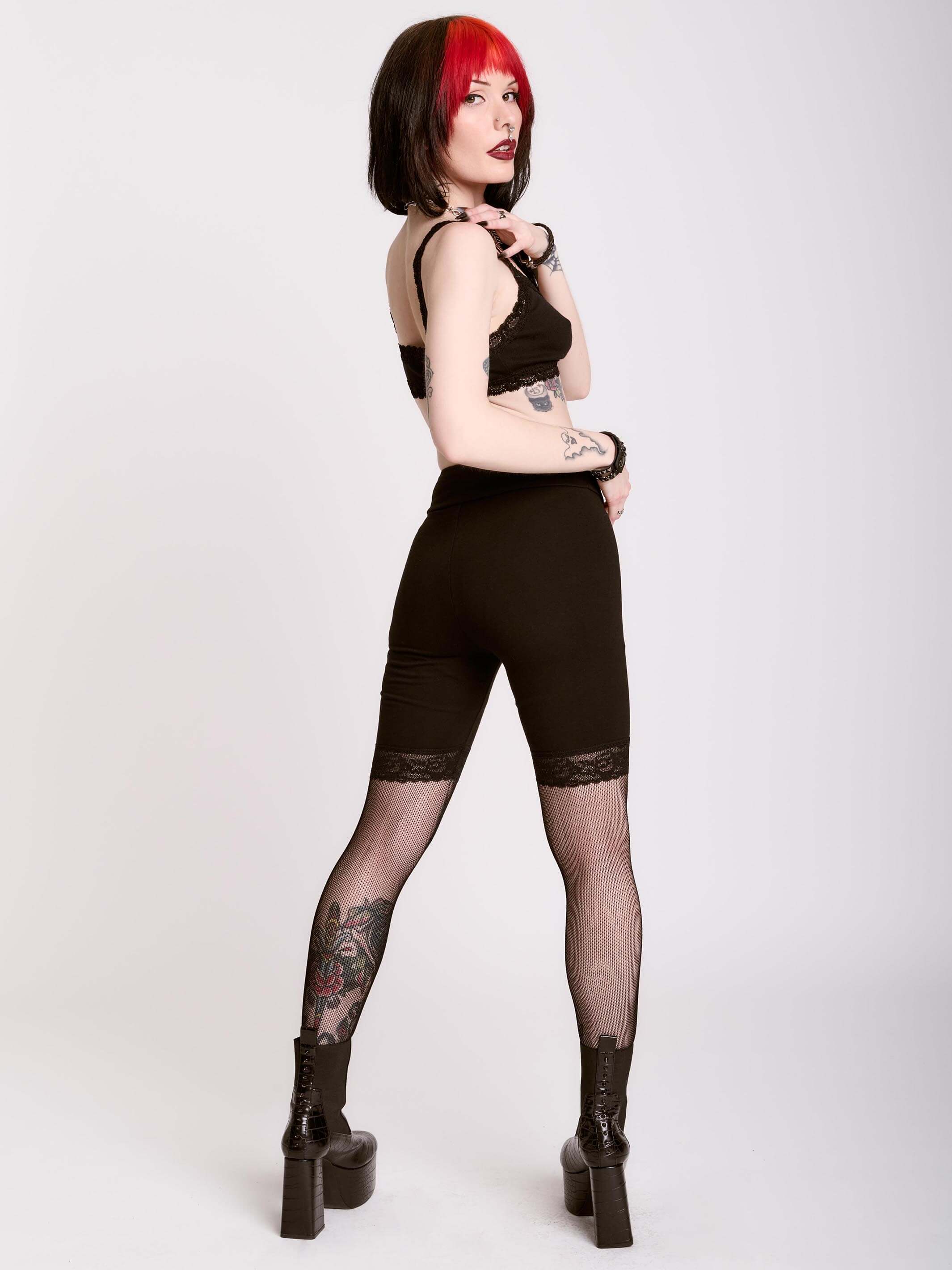 Lace Bike Short | Premium Cotton | Midnight Hour – Midnight Hour